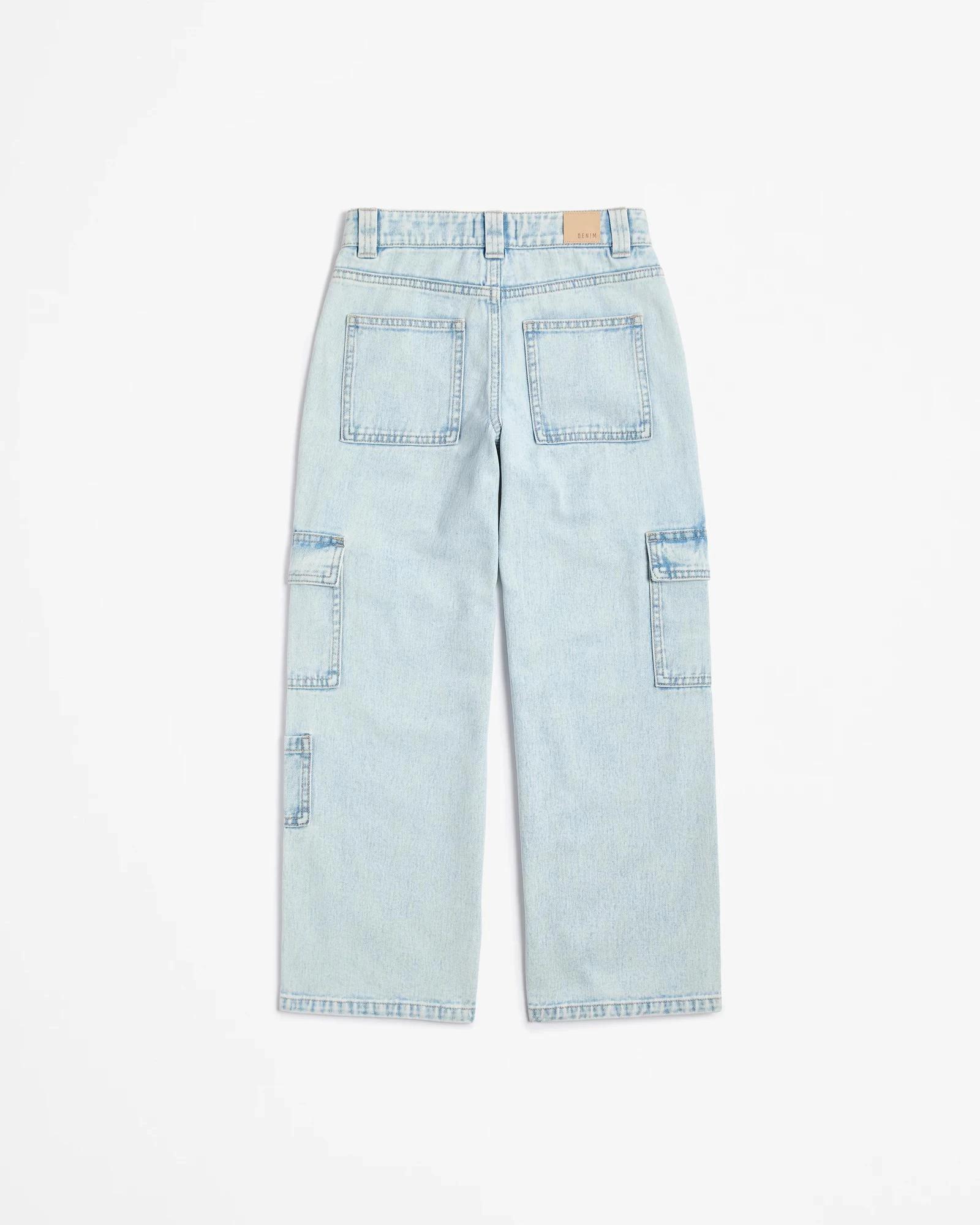 3 Target Cargo Denim Jeans LIGHT BLUE, 3 of 3
