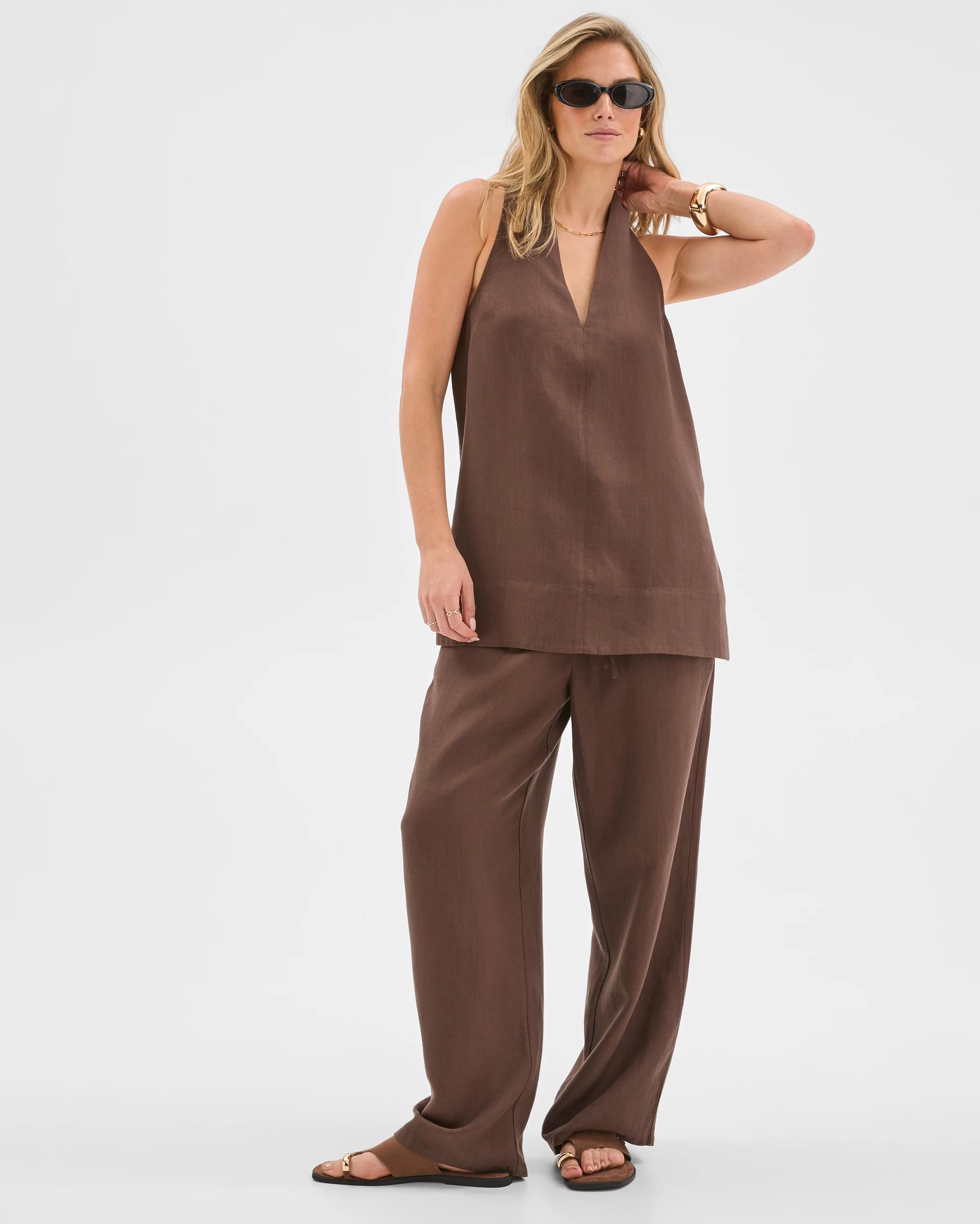 3 Lily Loves Wide Leg Pants BARK, 3 of 7