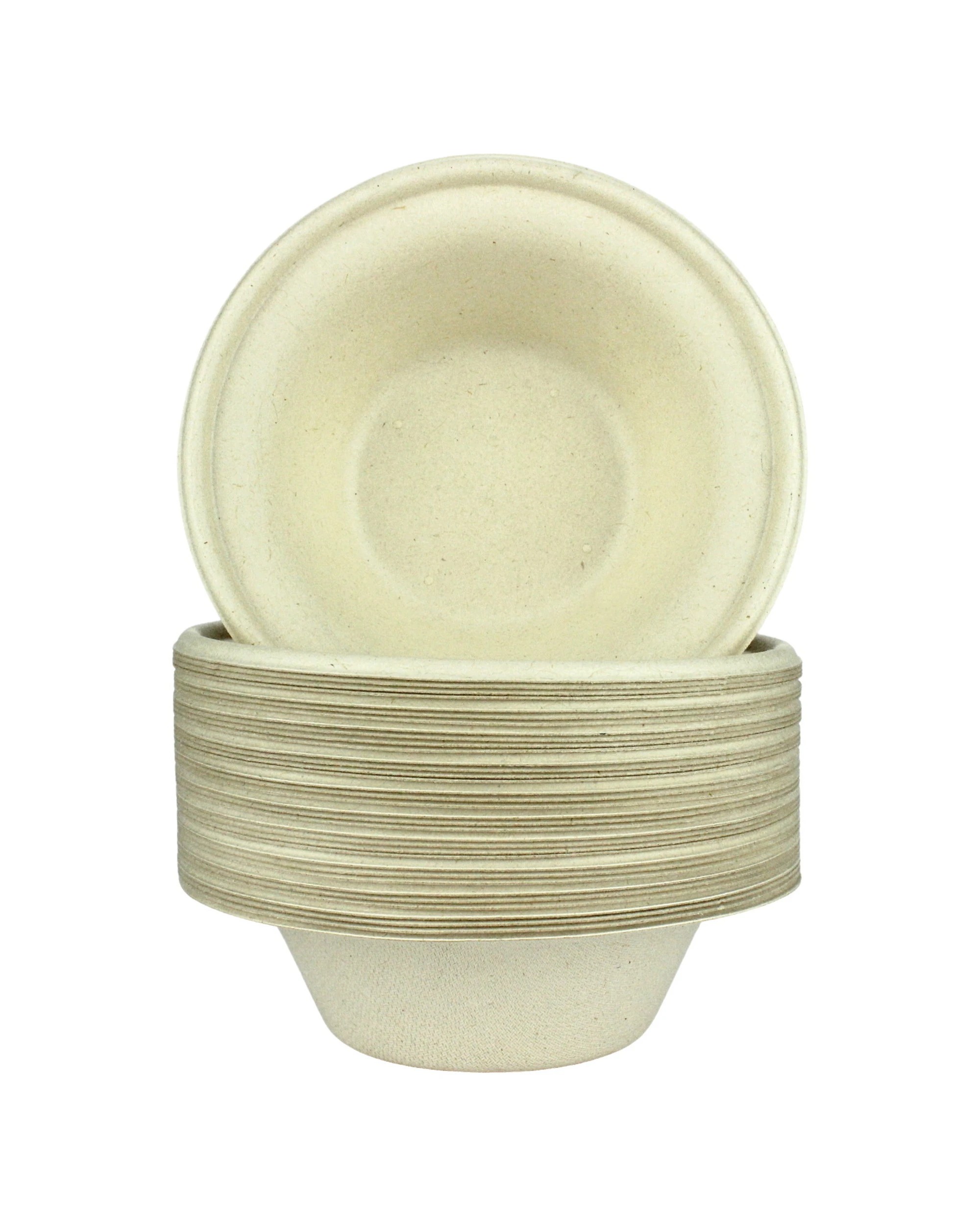 1 Magic Pro Biodegradable Sugarcane Bowls 15cm Pack of 36 - Natural, 1 of 2