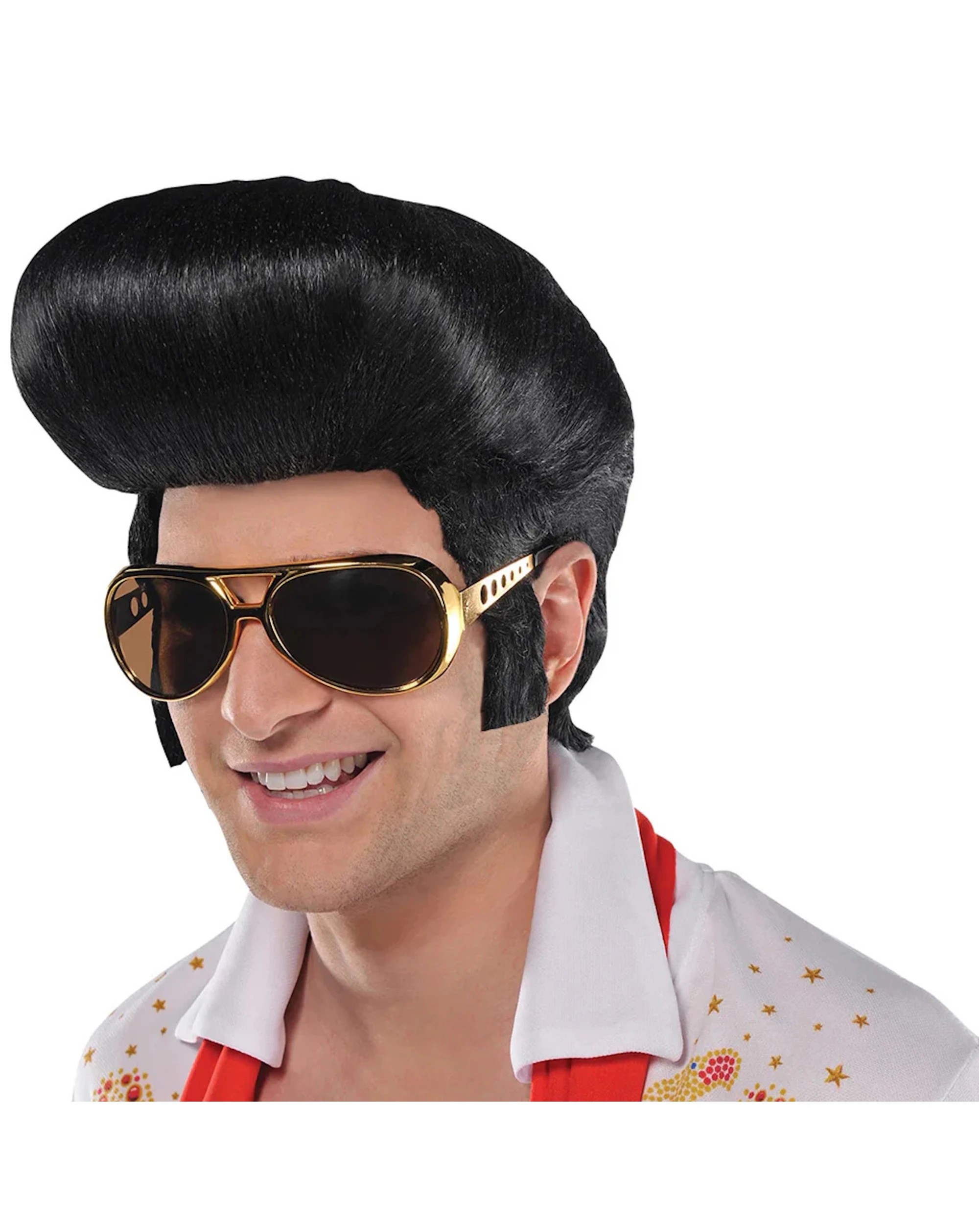 1 Amscan Inc. The King Elvis Wig - One Size - Black, 1 of 1