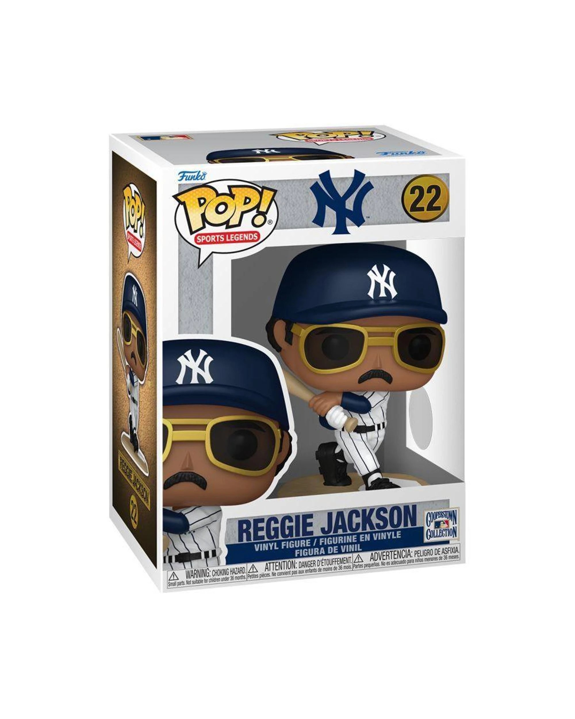 3 MLB Yankees Reggie Jackson Funko POP! Vinyl, 3 of 3