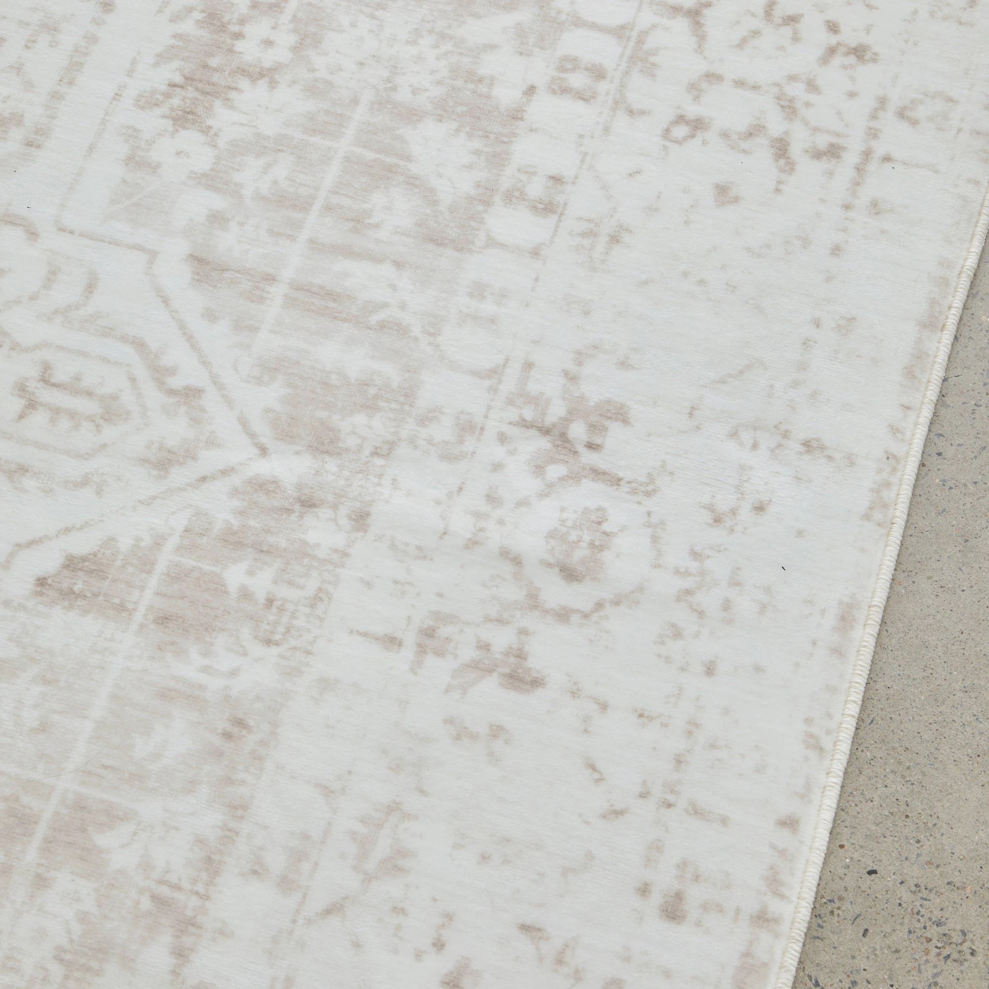 4 Common Ground Rugs Vitality Loni Washable 320x230cm - Extra Large Floor Rug - Natural, 4 of 9