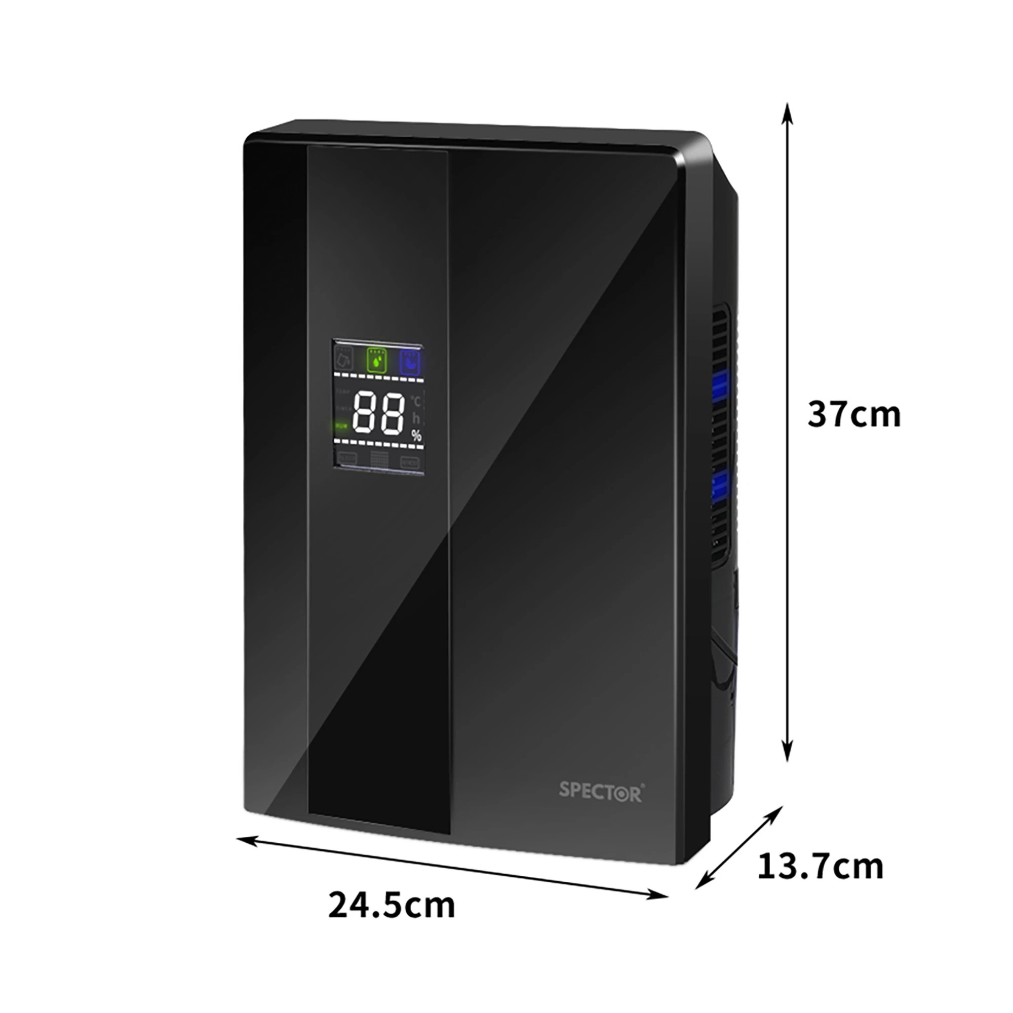 3 Spector Dehumidifier Air Purifier 2200ml Portable Dual Core Efficient Dryer, 3 of 6