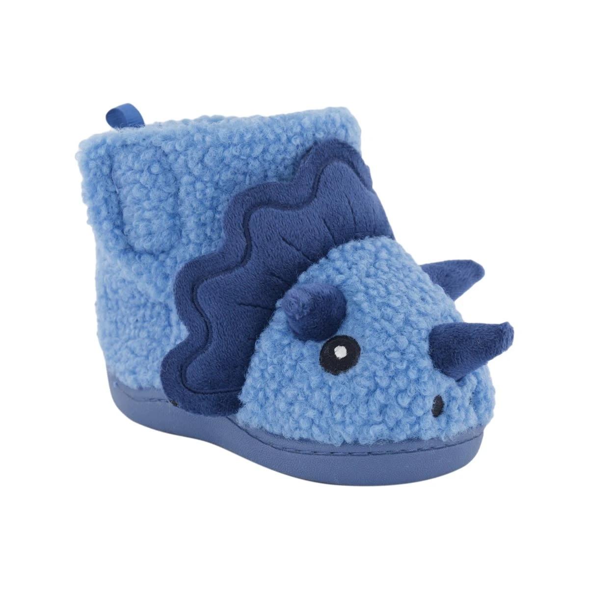 1 Baby Slipper Boots Strng Blue, 1 of 4