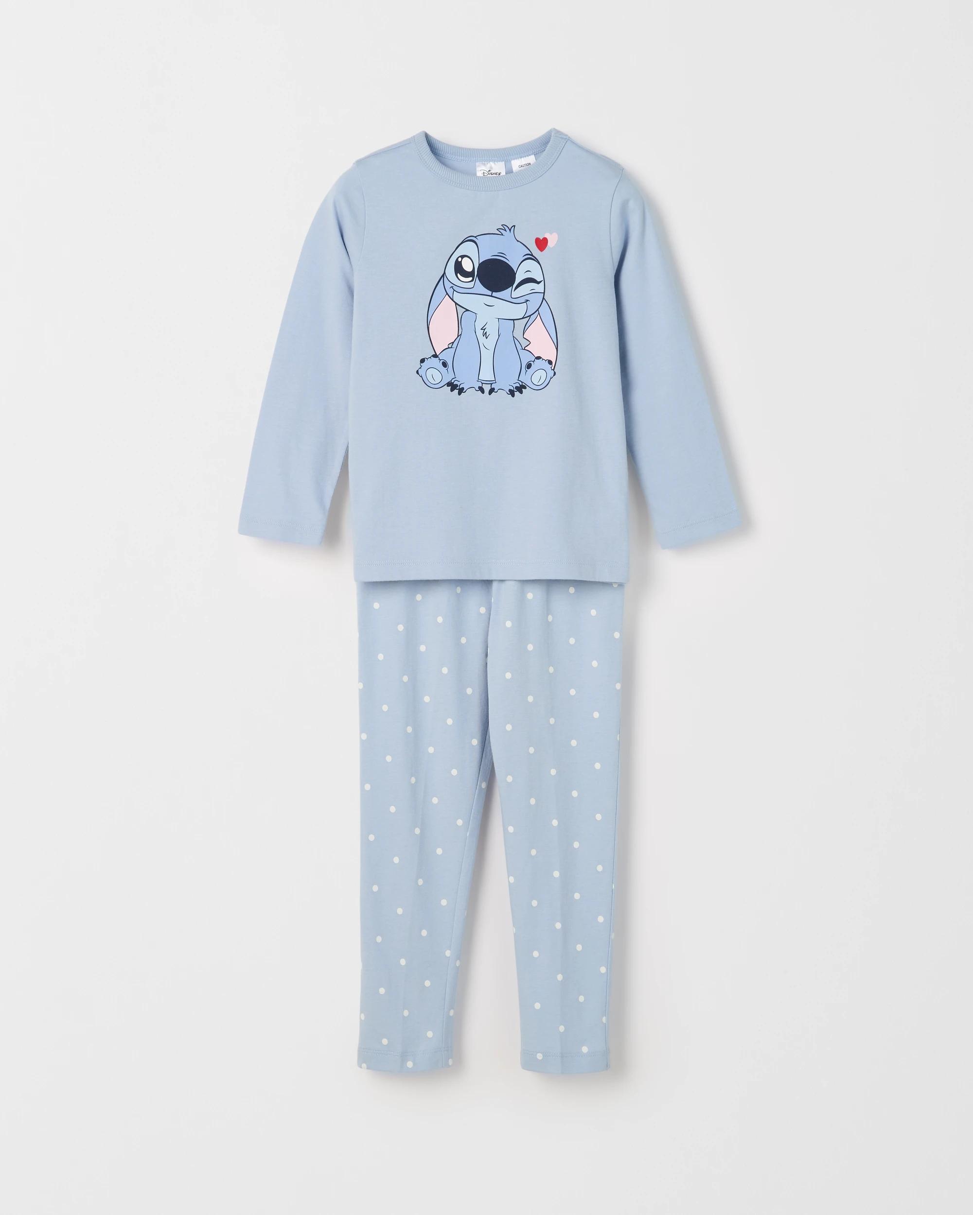 2 Disney Lilo & Stitch Australian Cotton Younger Girls Pyjama Set LILO & STITCH, 2 of 5