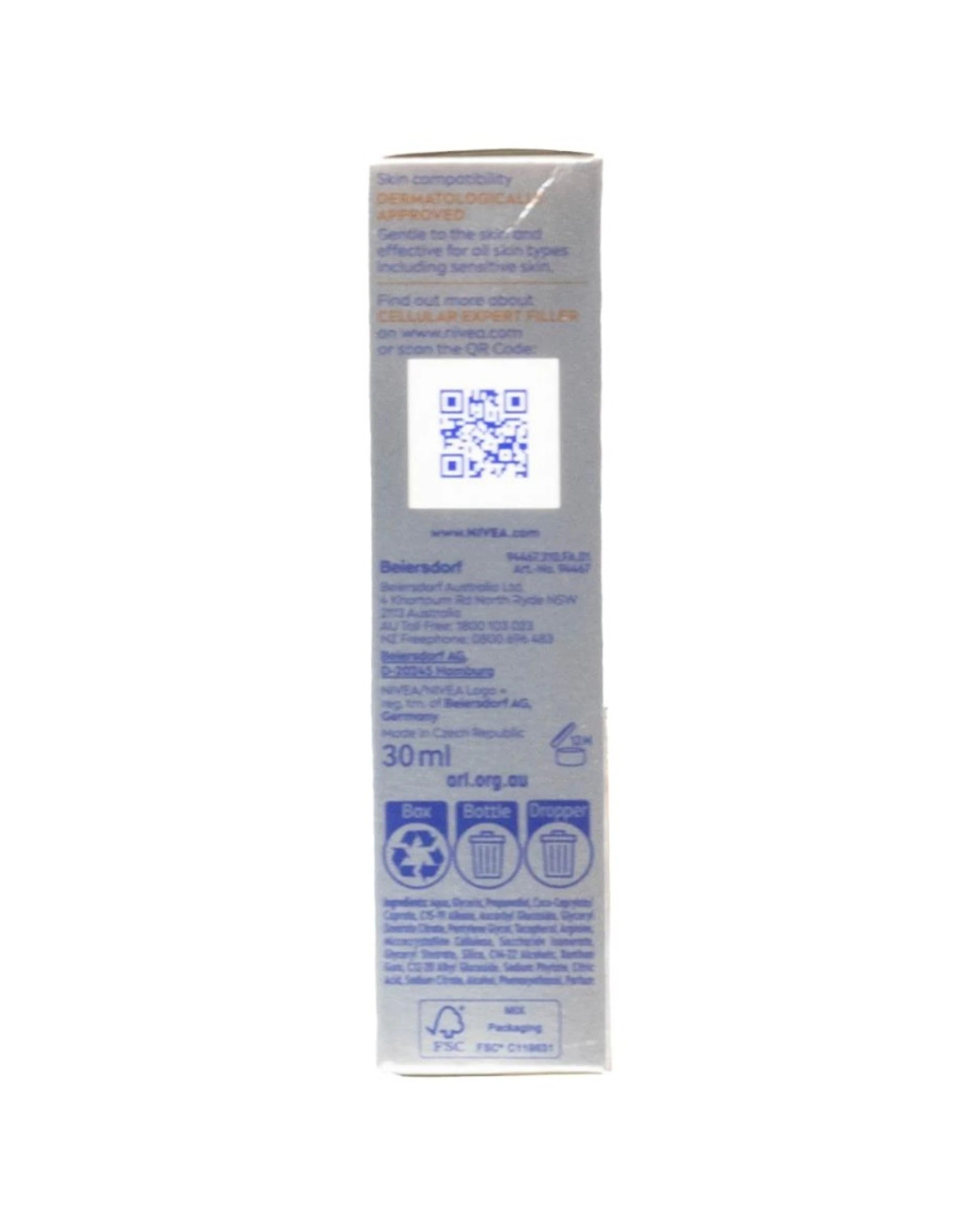 3 Nivea Anti Ageing Radiance Serum Cellular With Vitamin C E Amino Acids 3 Pack - Multi, 3 of 4