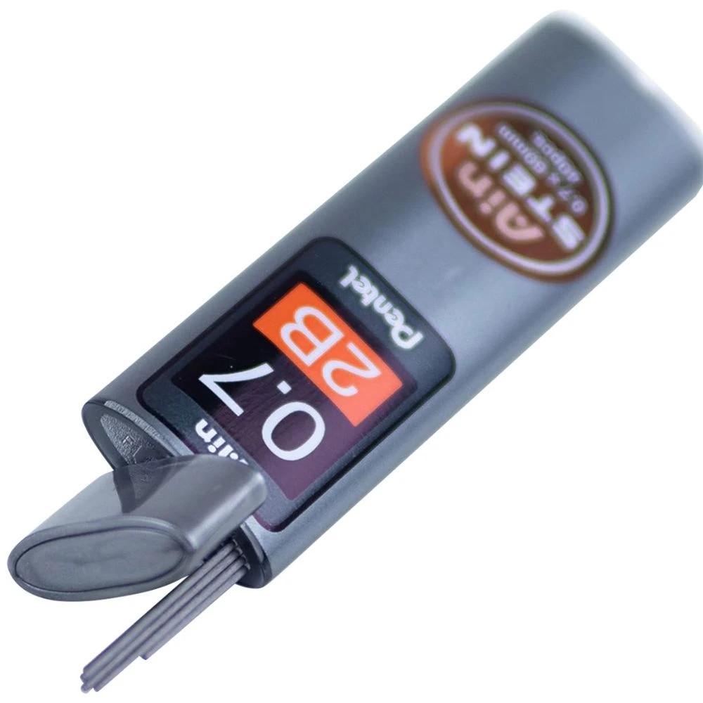 2 Pentel Ain Stein Lead Refill 0.7mm 2B Grade 40 Pack, 2 of 2