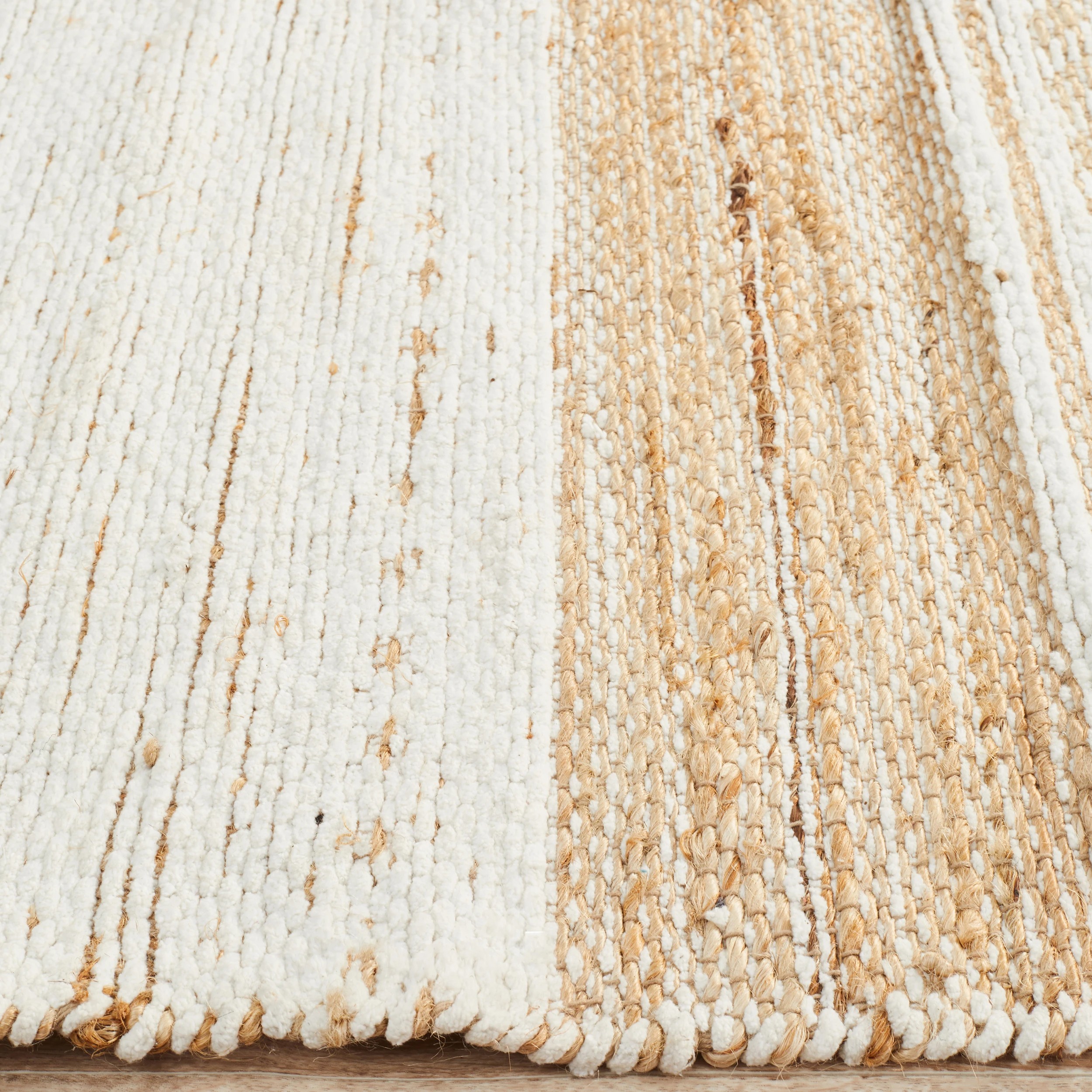 5 Common Ground Rugs Promenade 333 220x150cm - Medium Hand Loomed Rug - Natural, 5 of 7