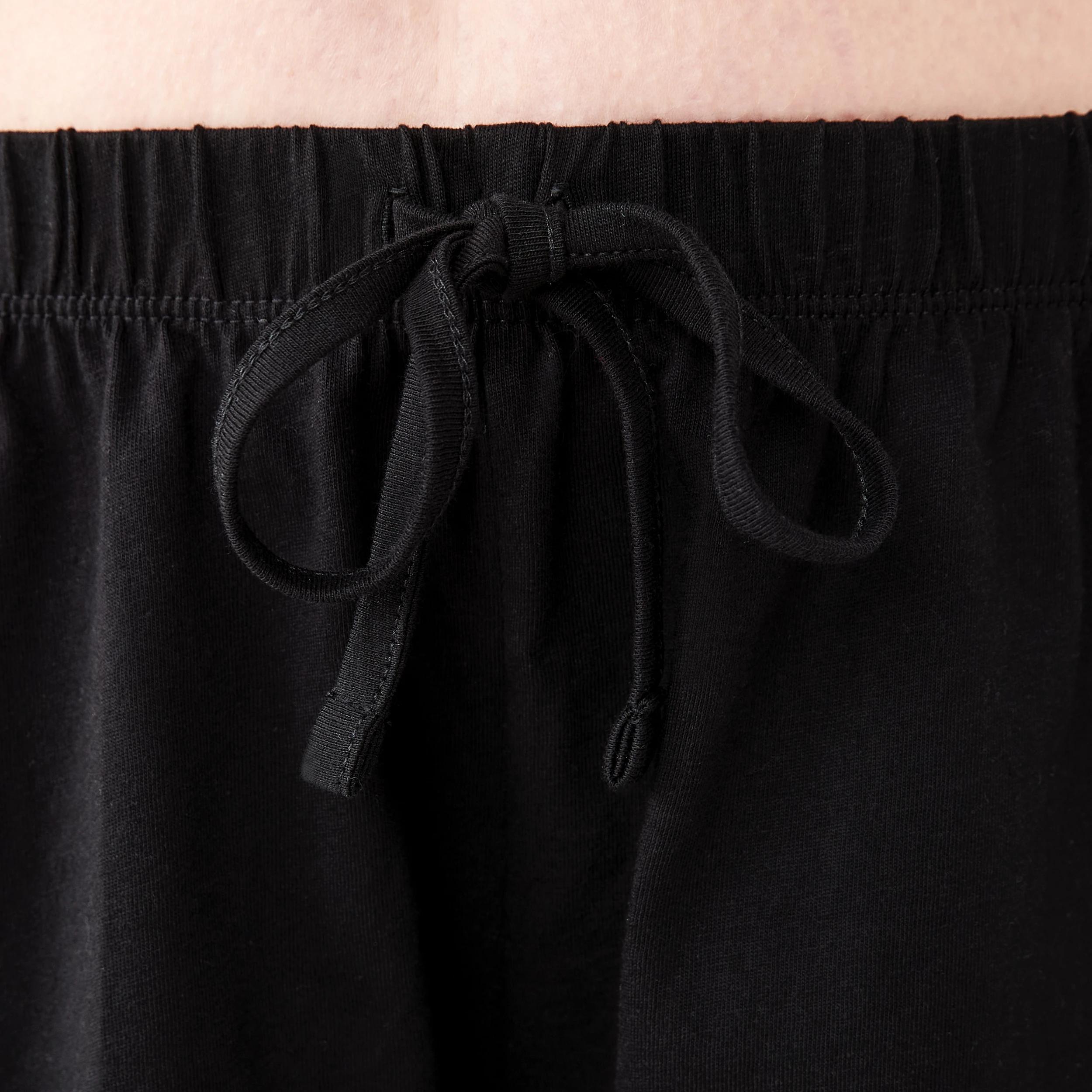 4 Knit Sleep Shorts BLACK, 4 of 5