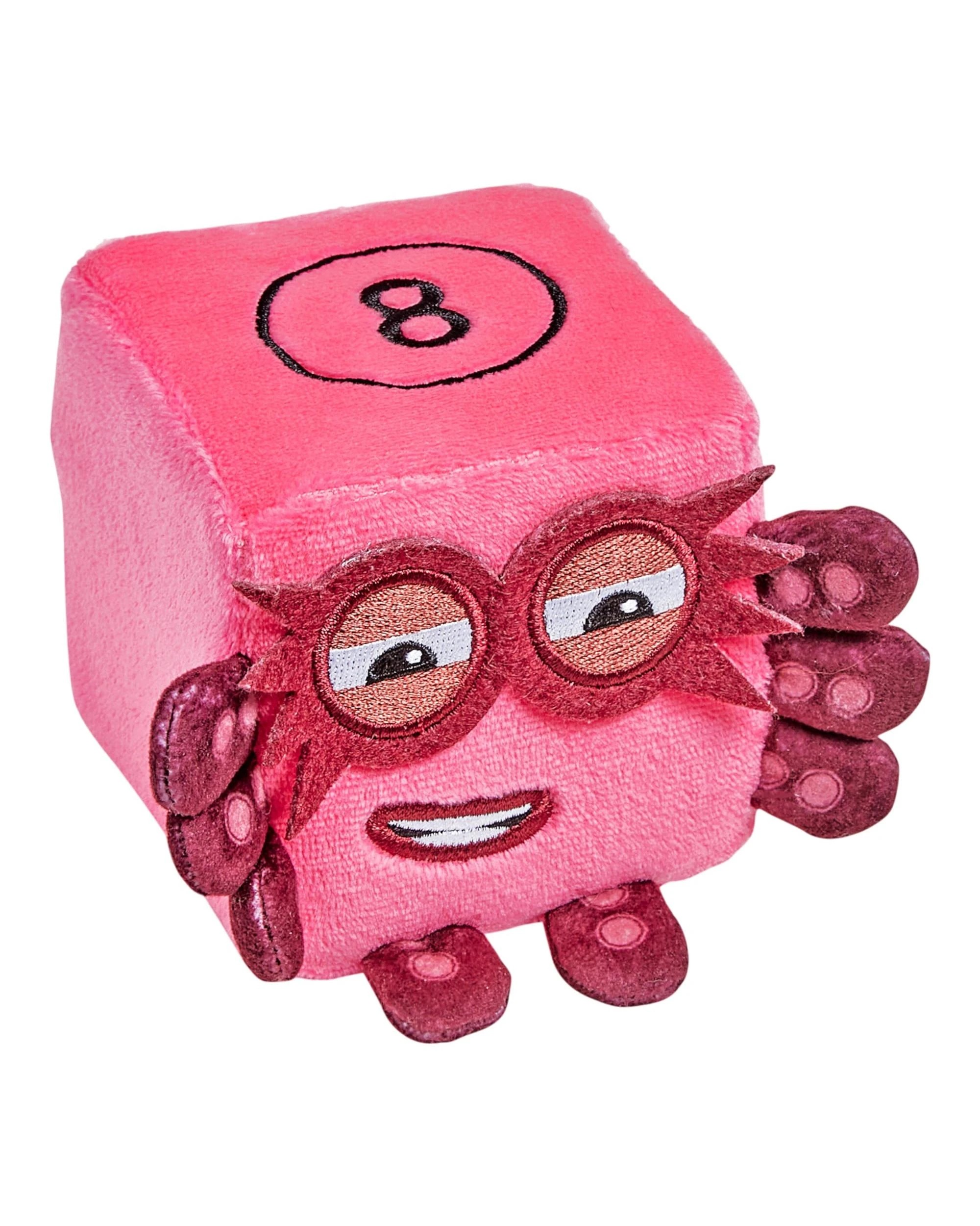 1 Numberblocks Blocklets Number Eight Mini Plush, 1 of 1