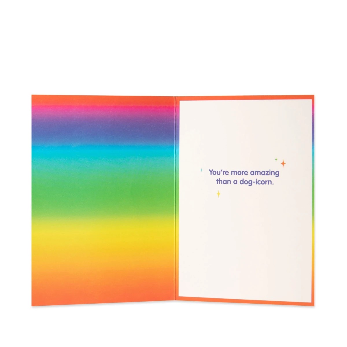 2 Connections from Hallmark Greeting Card - Dog-Icorn, 2 of 3