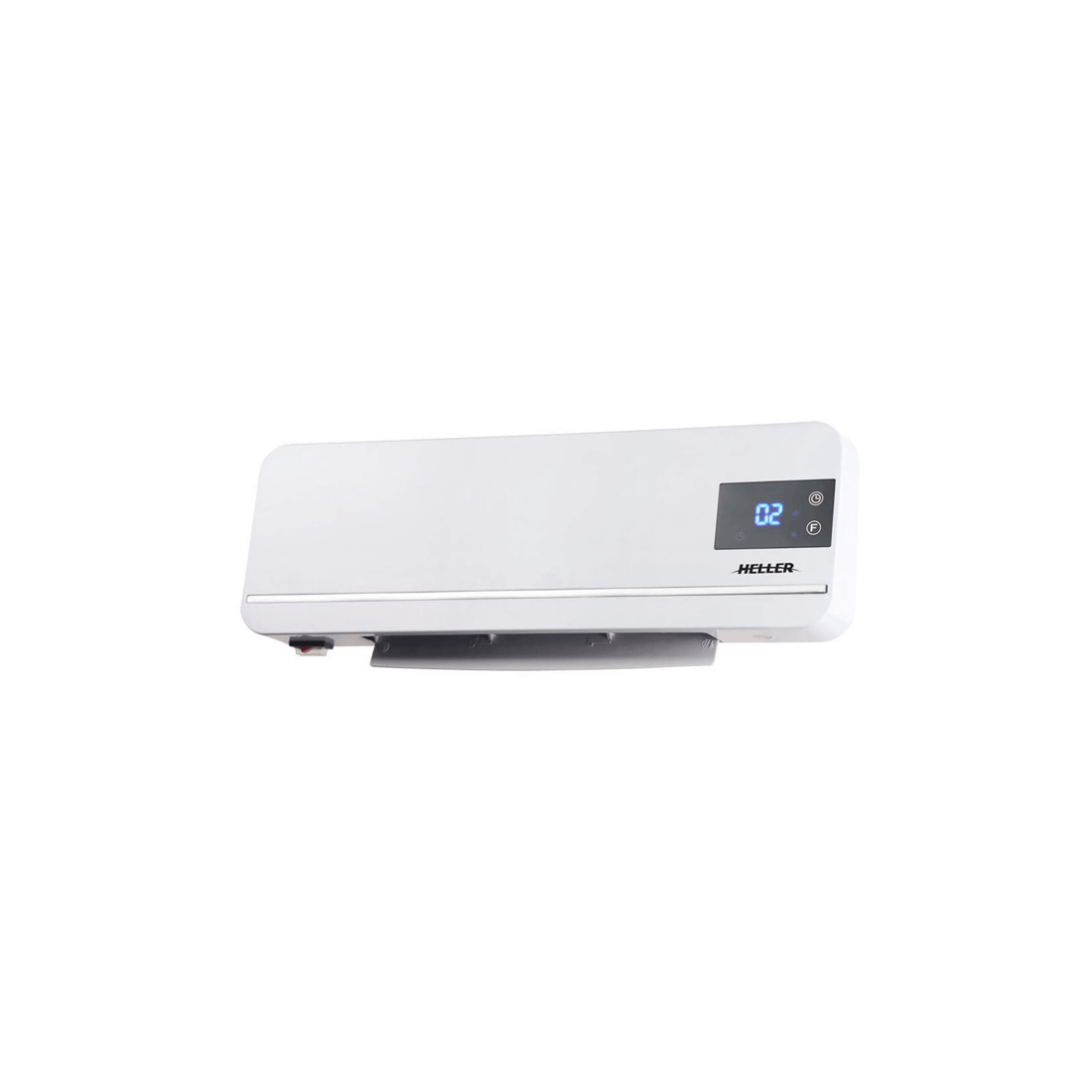 1 Heller 2000w Ceramic Wall Warm/hot Heater/heating W/cool Fan/led Display/remote
 - White, 1 of 3