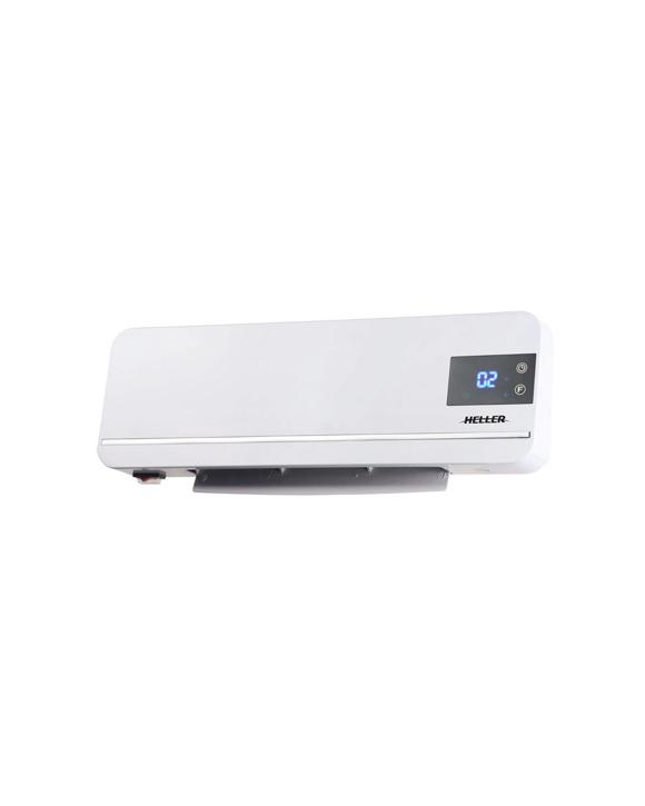 Heller 2000w Ceramic Wall Warm/hot Heater/heating W/cool Fan/led Display/remote - White