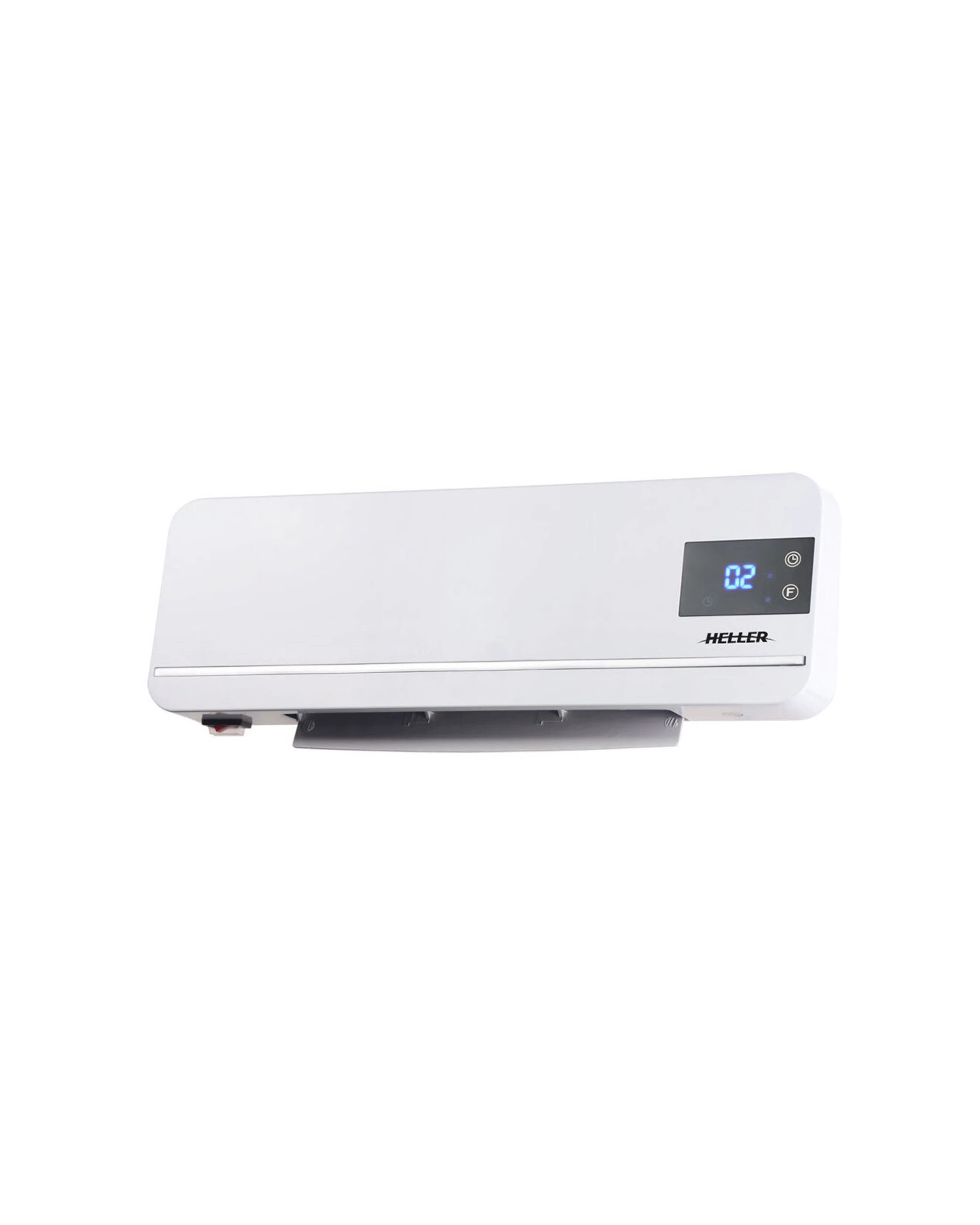 1 Heller 2000w Ceramic Wall Warm/hot Heater/heating W/cool Fan/led Display/remote
 - White, 1 of 3