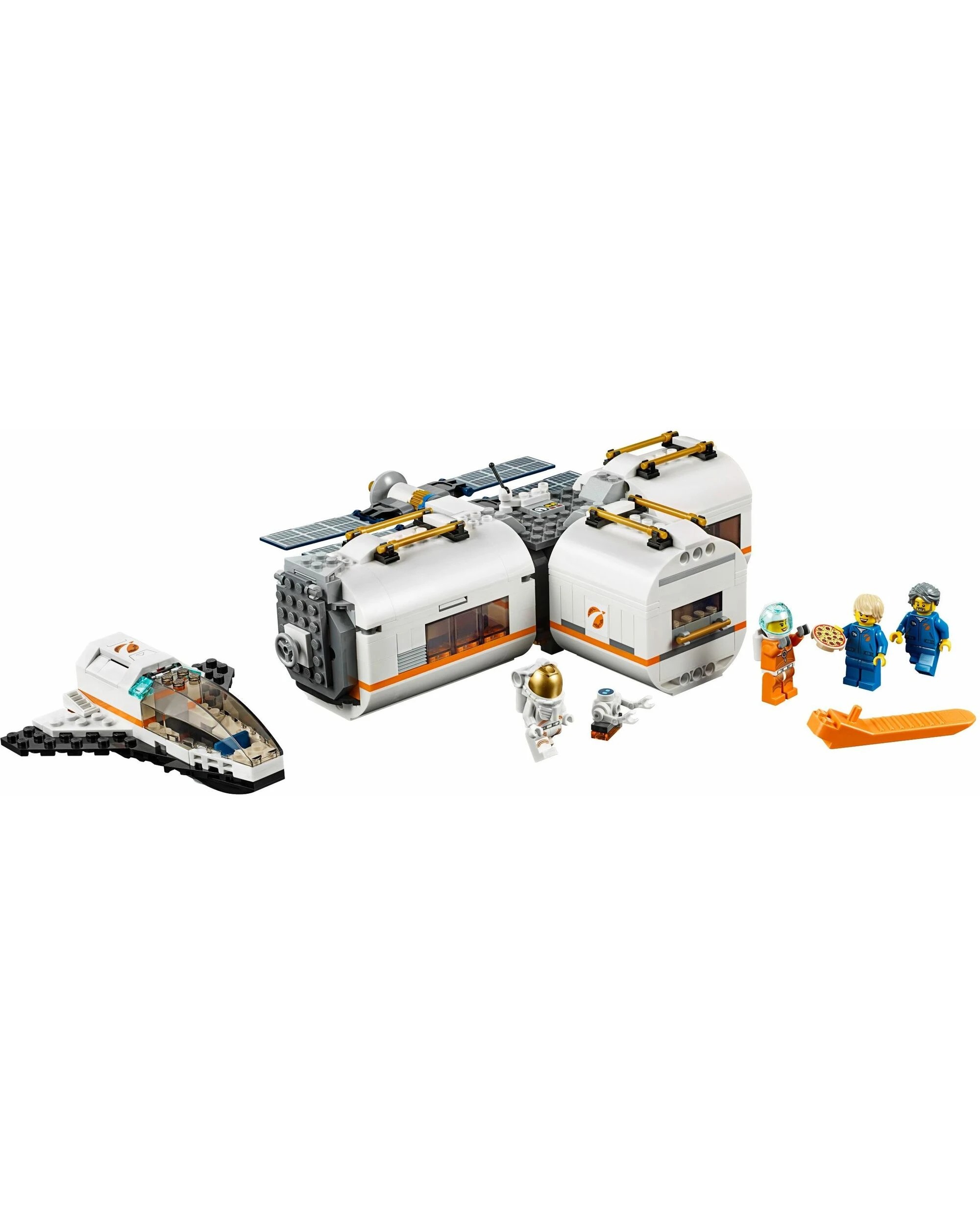 5 LEGO 60227 Lunar Space Station: Modular Space Shuttle & Astronaut Toy, 5 of 5