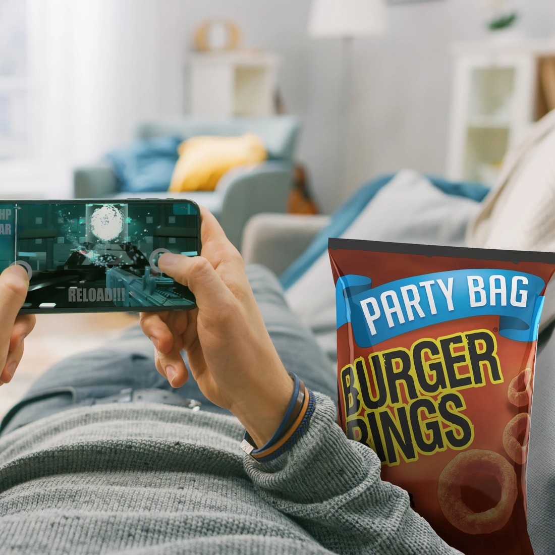 3 Burger Rings Party Bag 220g, 3 of 5