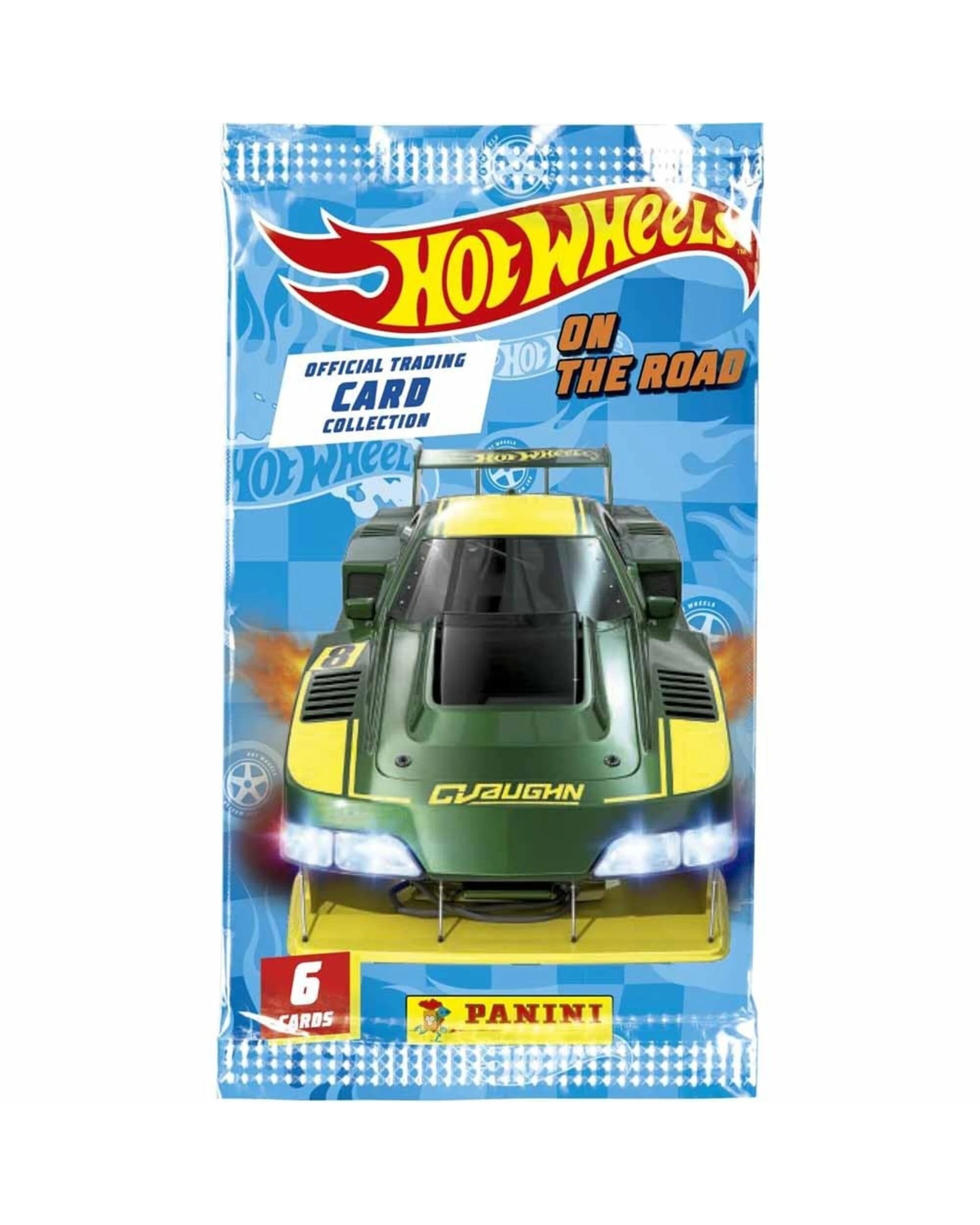 2 PANINI Hot Wheels On The Road Trading Cards Booster Pack, 2 of 5
