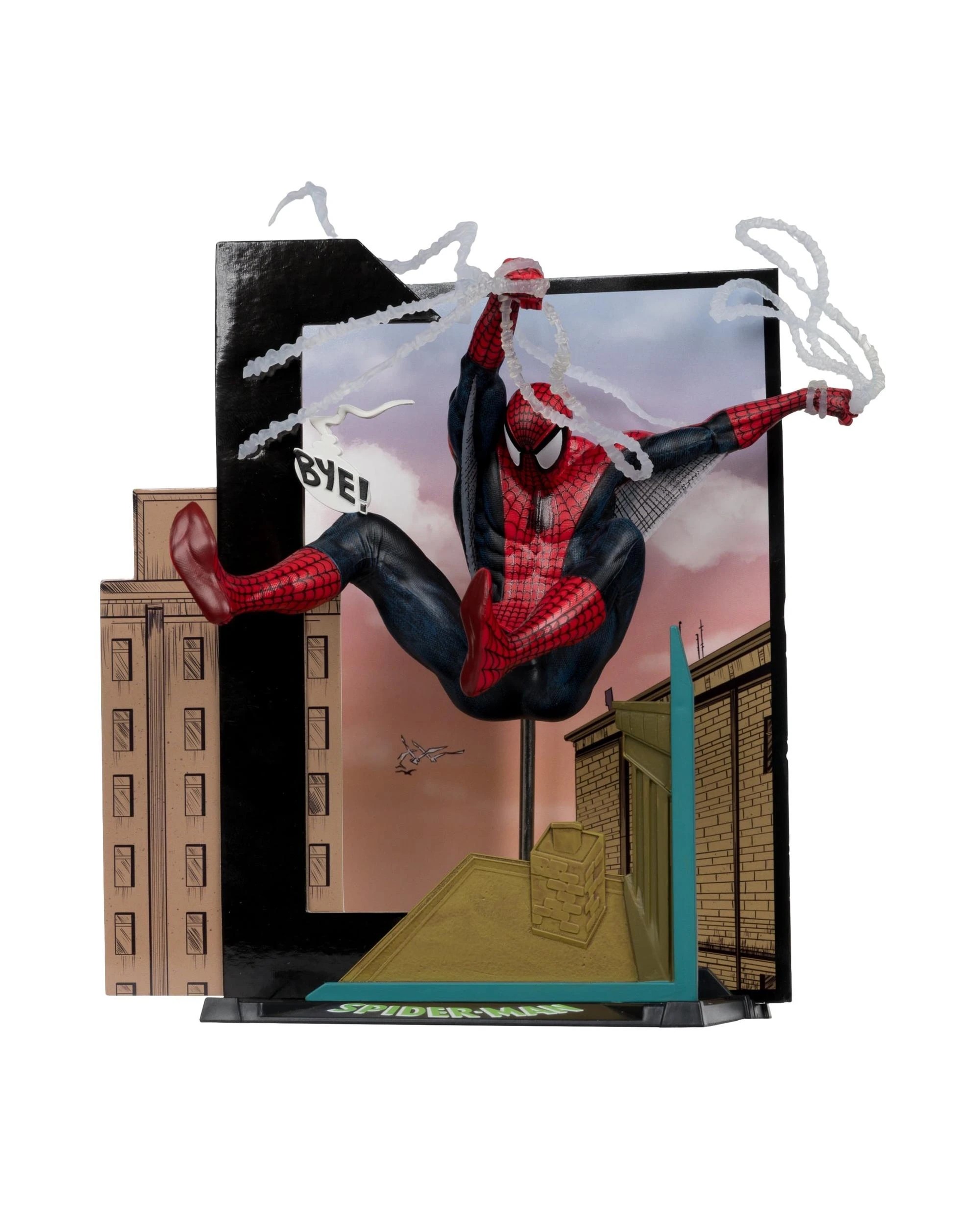 1 Marvel Collection Spider-Man #6 Spider-Man 1:10 Scale Figure, 1 of 8