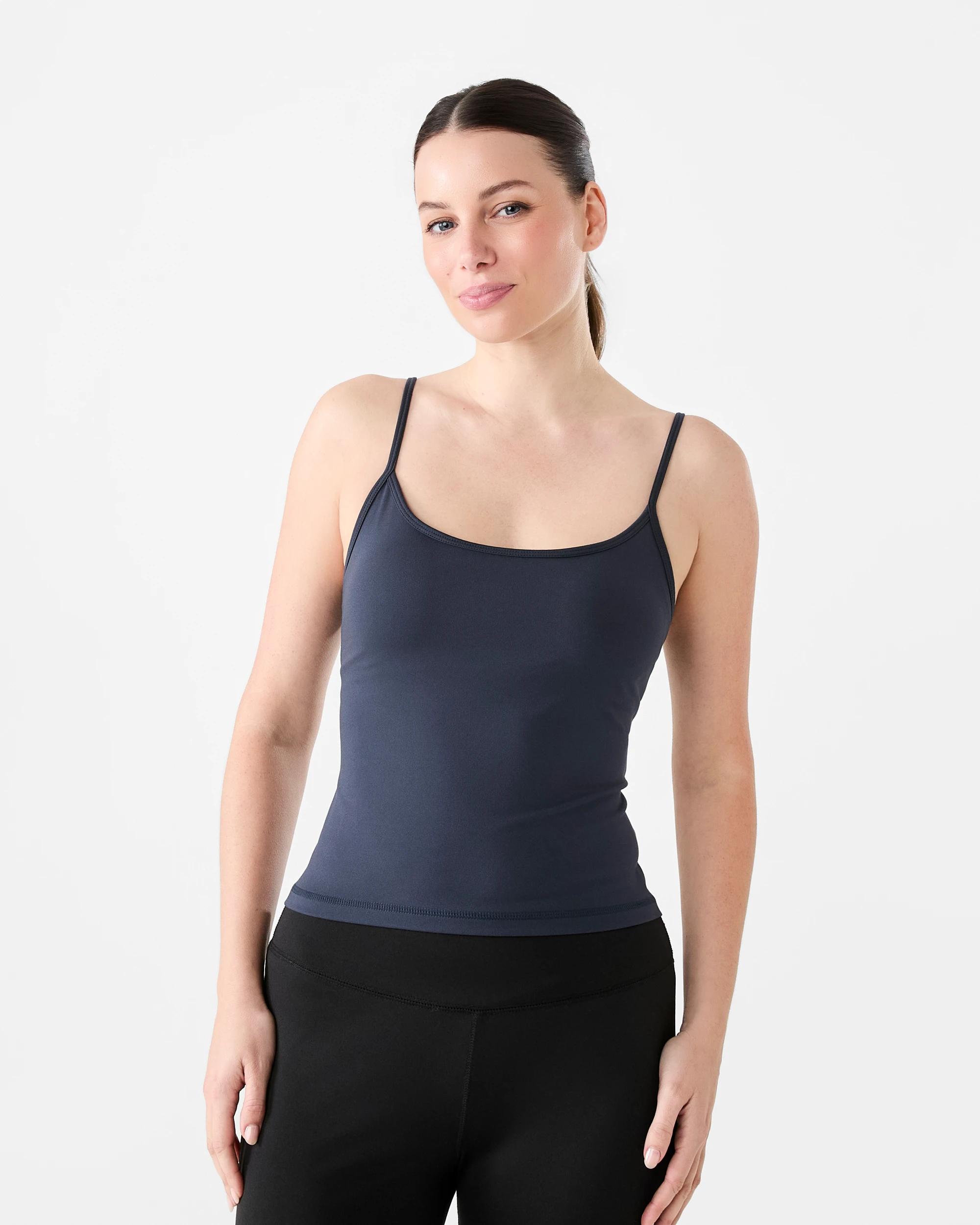 1 Active Womens Ultrasoft Shelf Tank Shade Navy, 1 of 5