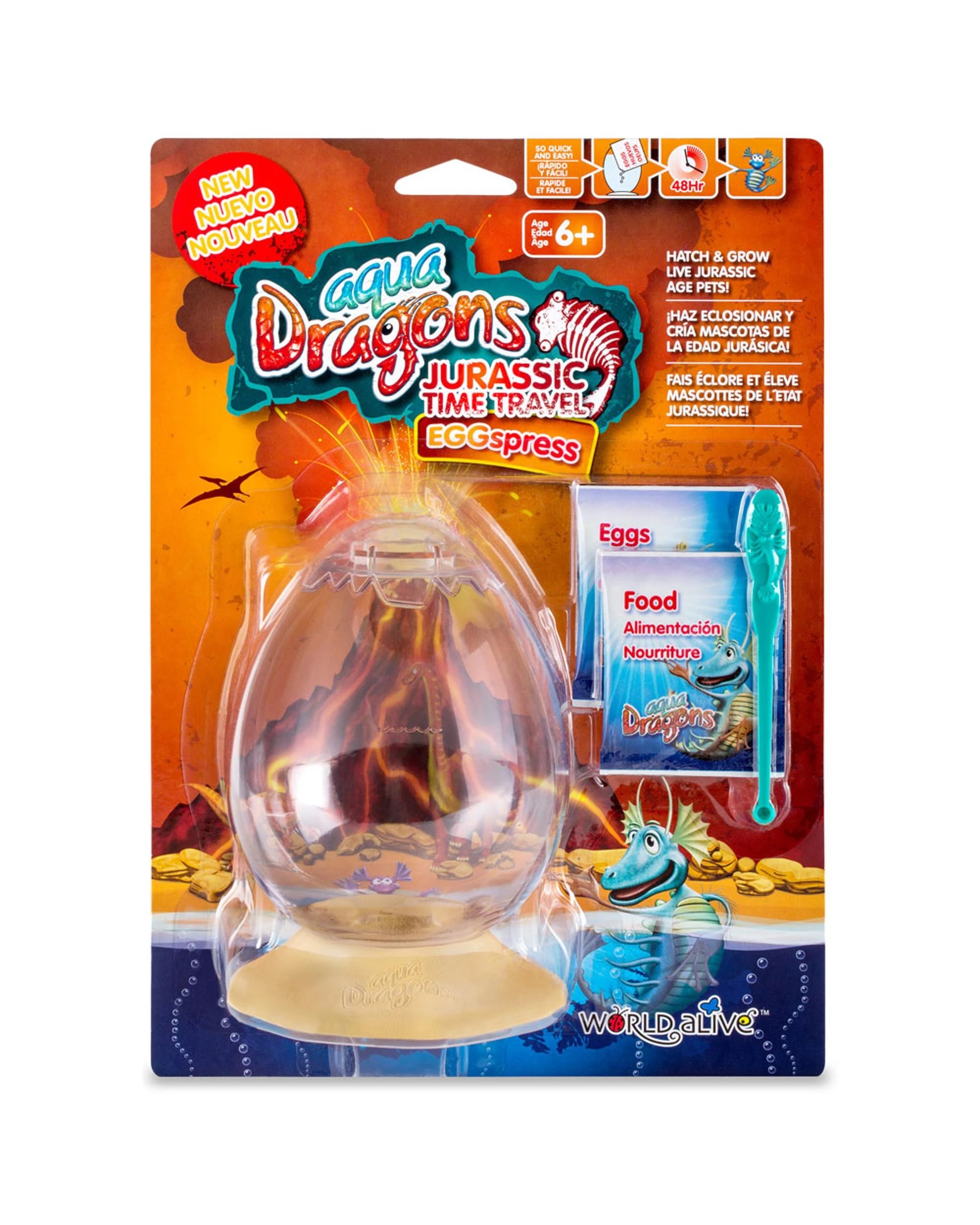 1 Aqua Dragons Jurassic Time Travel EGGspress, 1 of 2