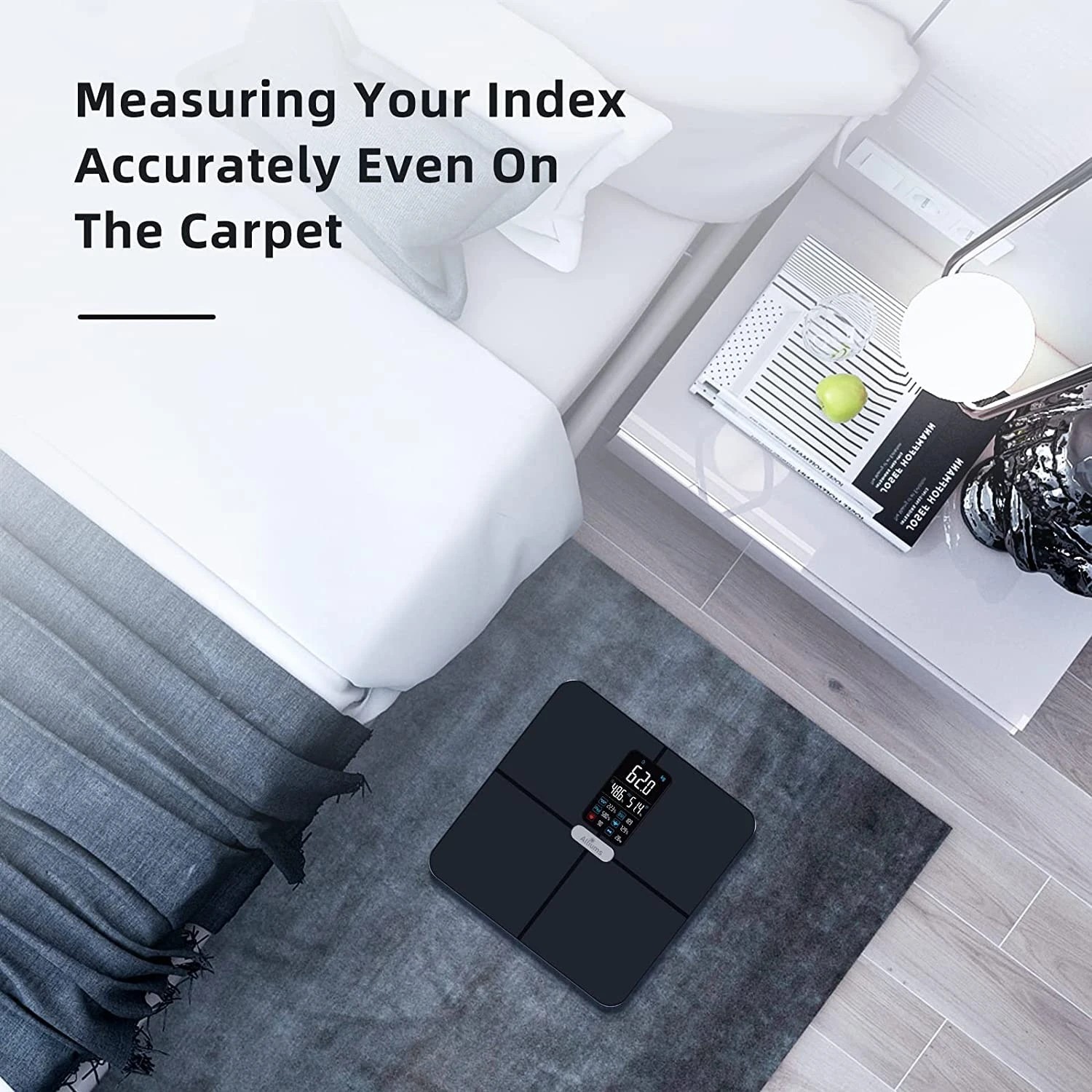 4 Alliums Smart Bluetooth Body Fat Scale, 4 of 6