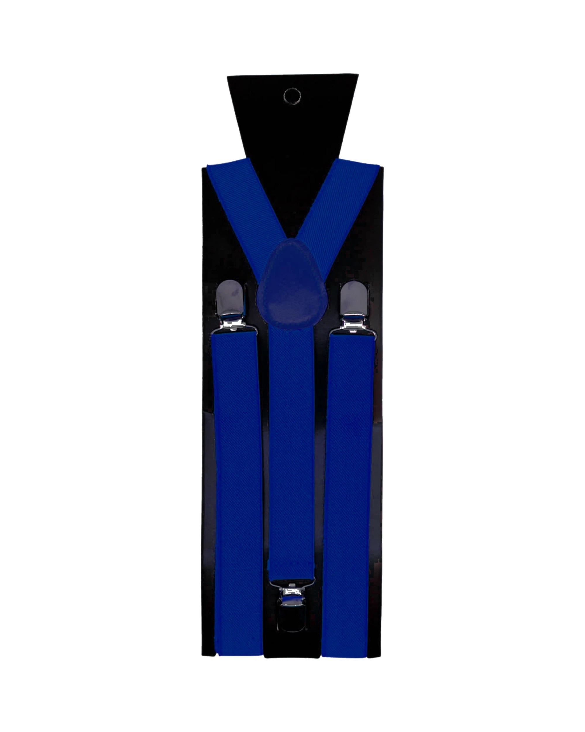 1 Partyrama Royal Suspender Braces - Blue, 1 of 1