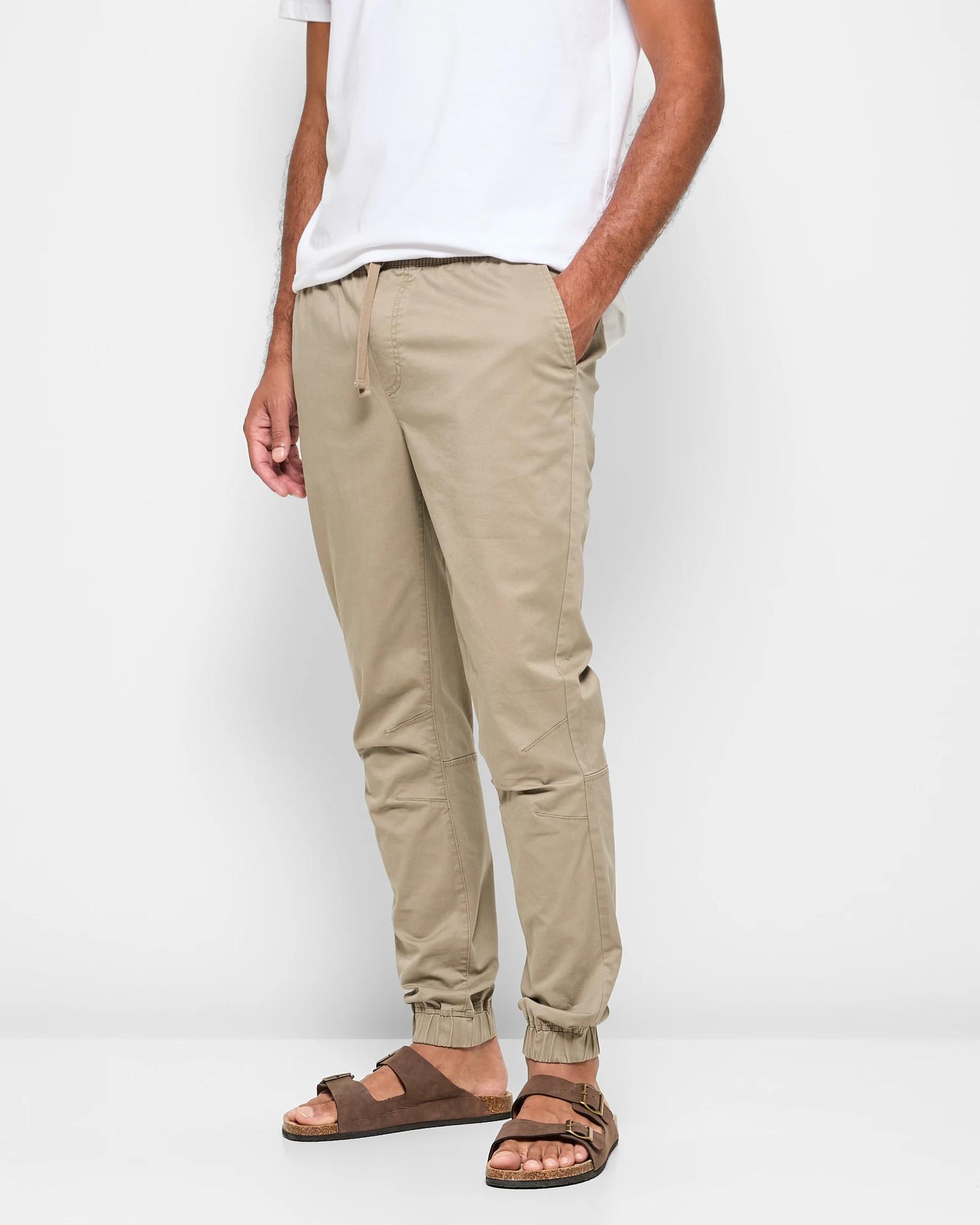 3 Target Woven Jogger Pants WALNUT, 3 of 5