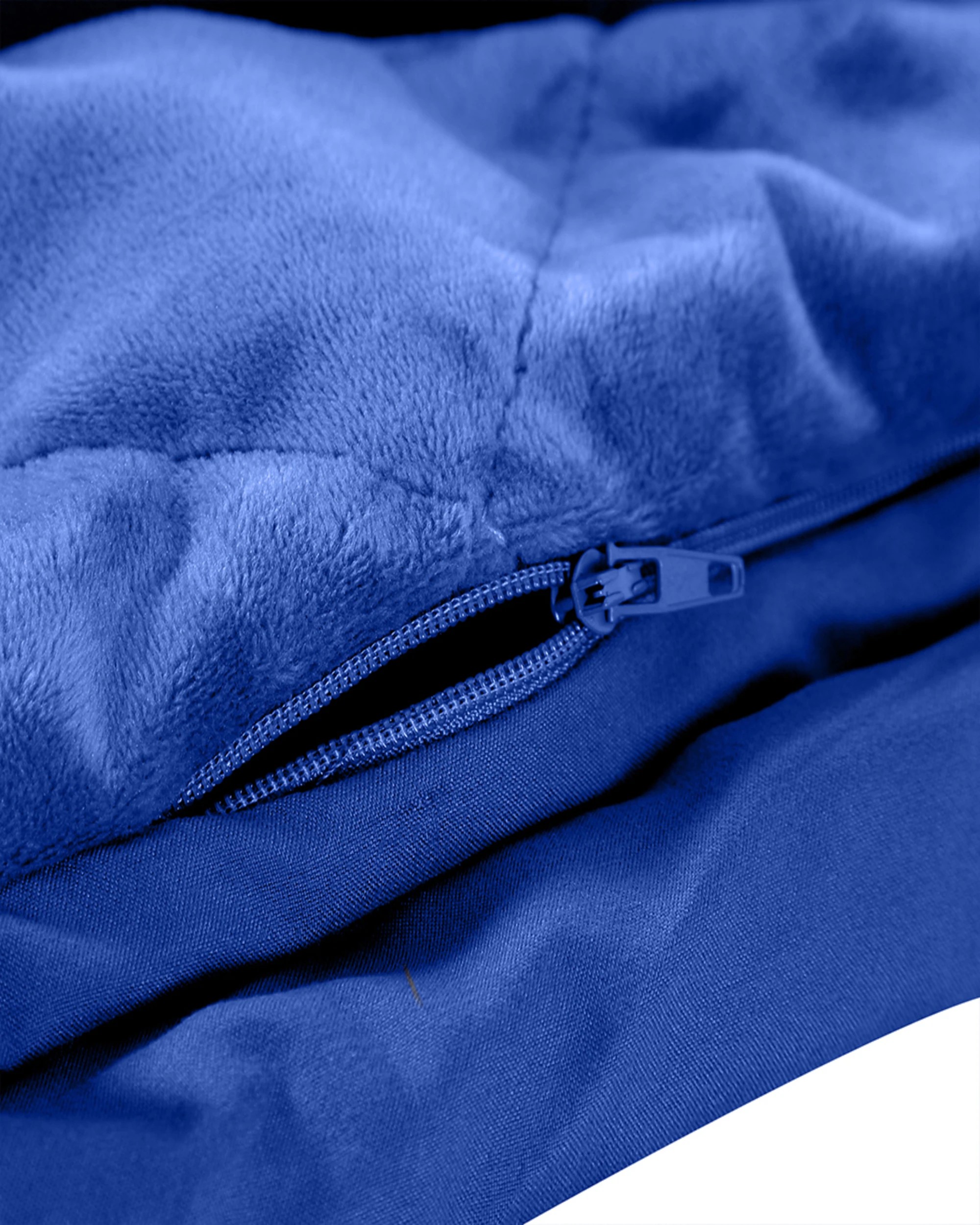 6 Dreamz 9kg Weighted Blanket - Blue, 6 of 6