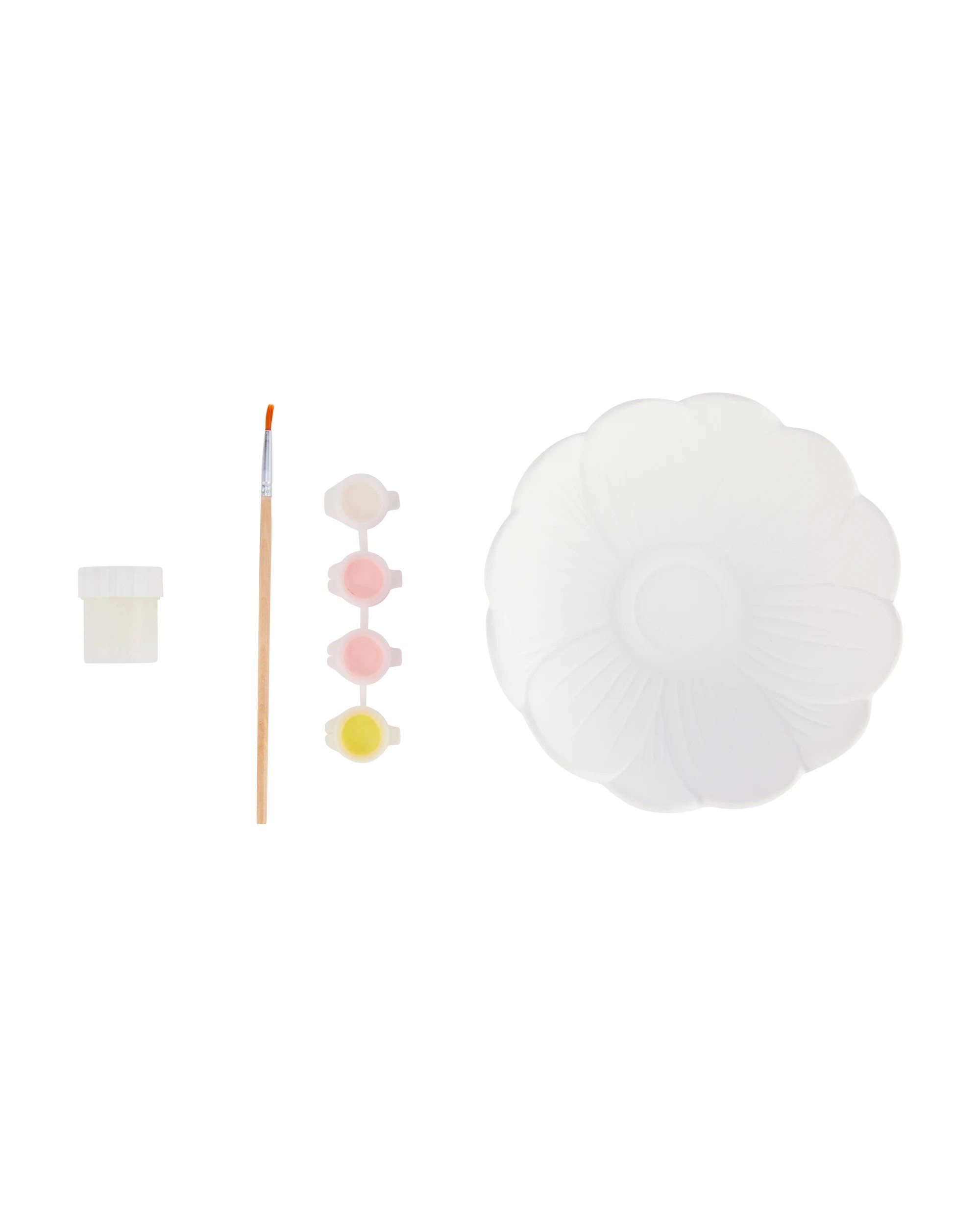 2 DIY Ceramic Flower Bowl Painting Kit, 2 of 4