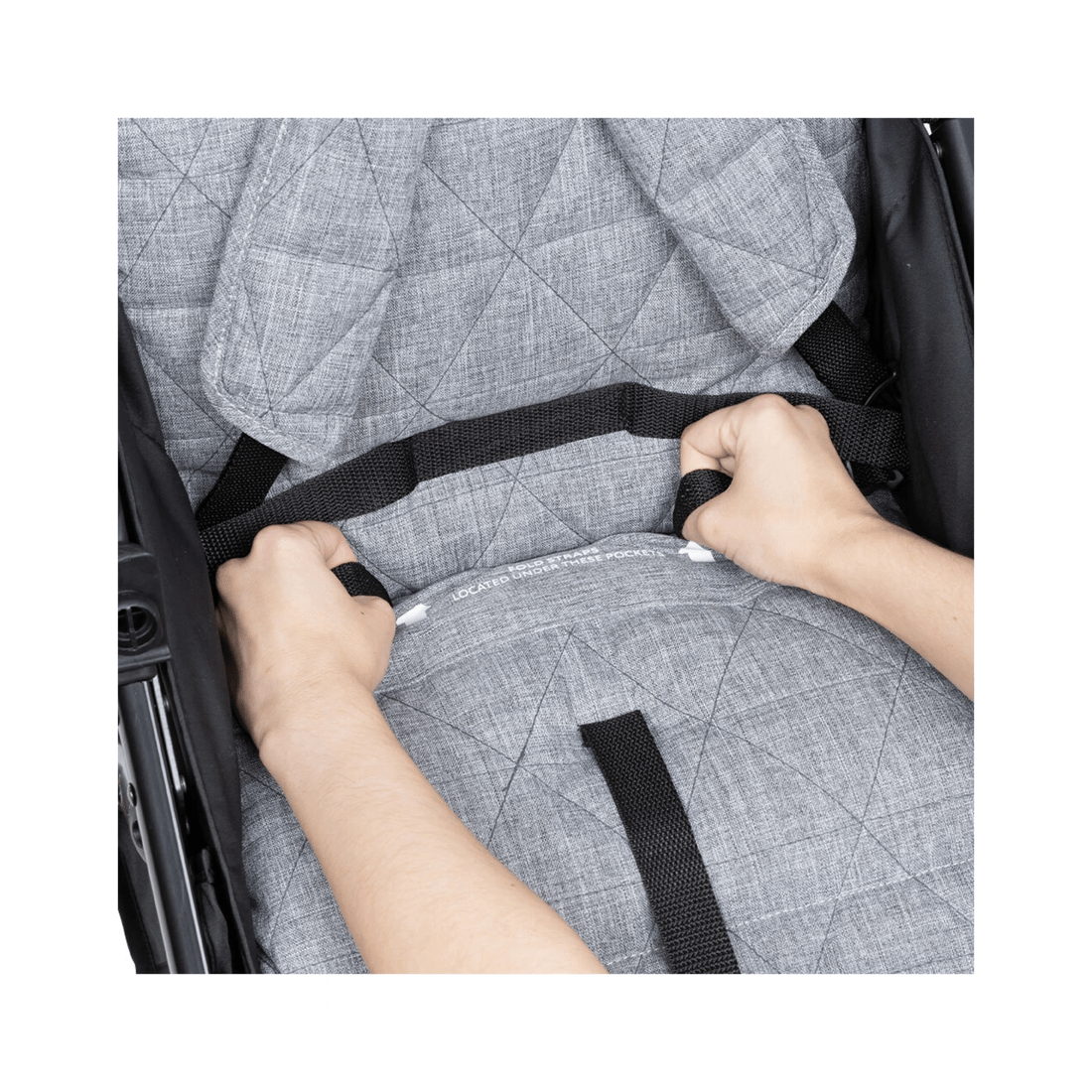 8 Baby Trend Tango Stroller With Canopy Upf 50 Protection Evening Baby Pram Toddler Kids
 - Grey, 8 of 9