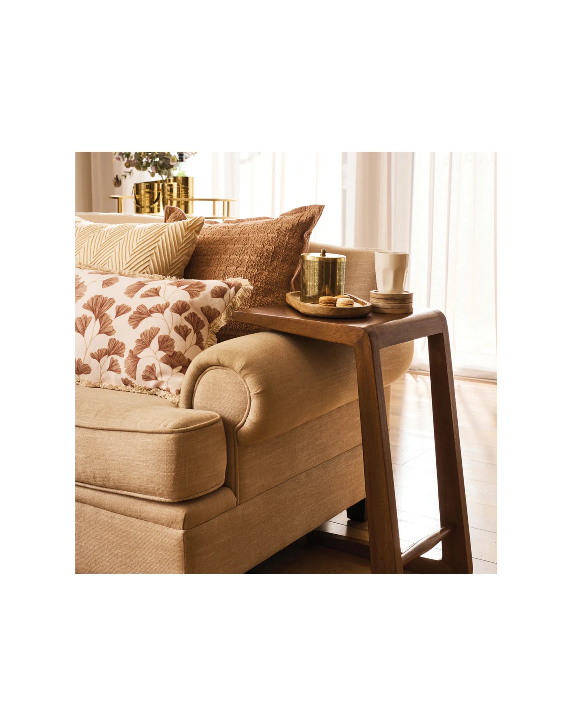 7 J.elliot Dario 45x64cm C-shape Side Table Home Lounge Furniture Natural
 - Natural, 7 of 7