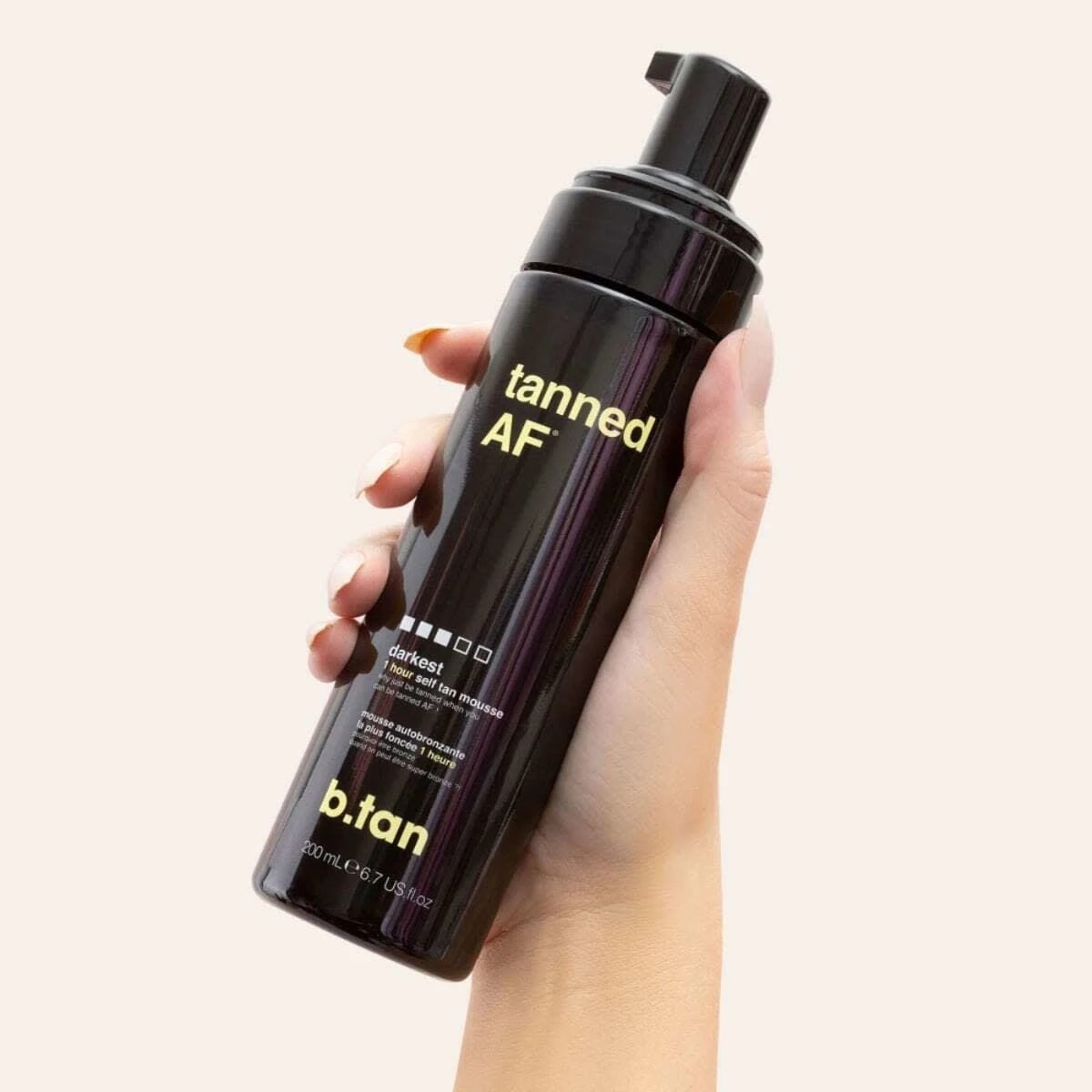 4 b.tan Tanned AF 200ml - Darkest, 4 of 5