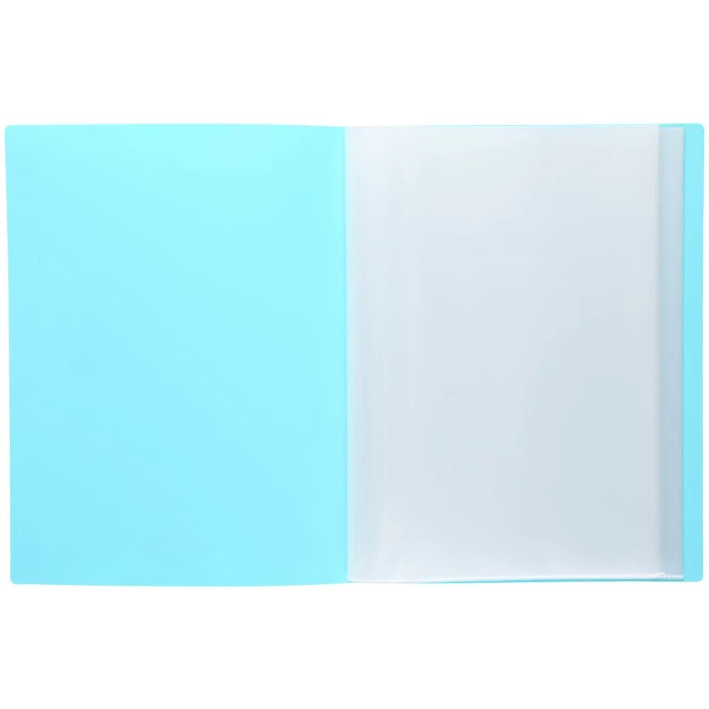 3 Aqua Drops Display Book A4 20 Pockets Vivid Teal, 3 of 4