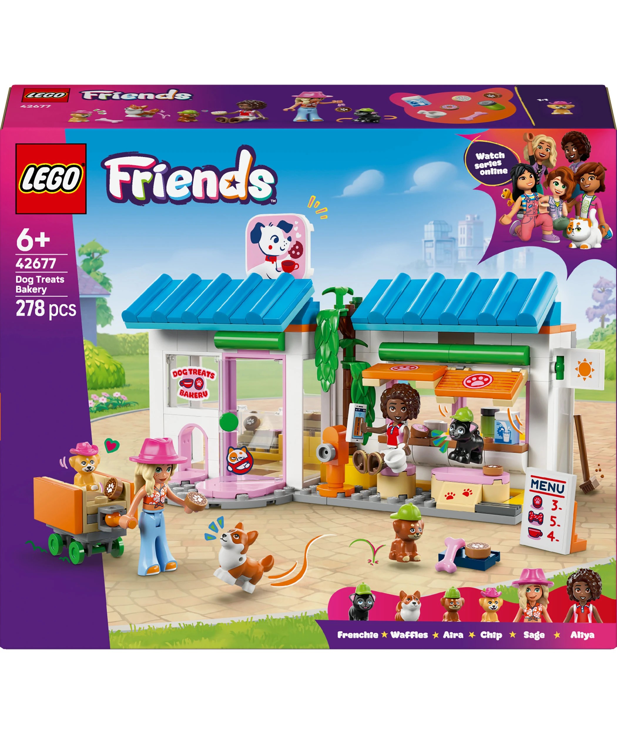 1 LEGO Friends Dog Treats Bakery 42677, 1 of 10