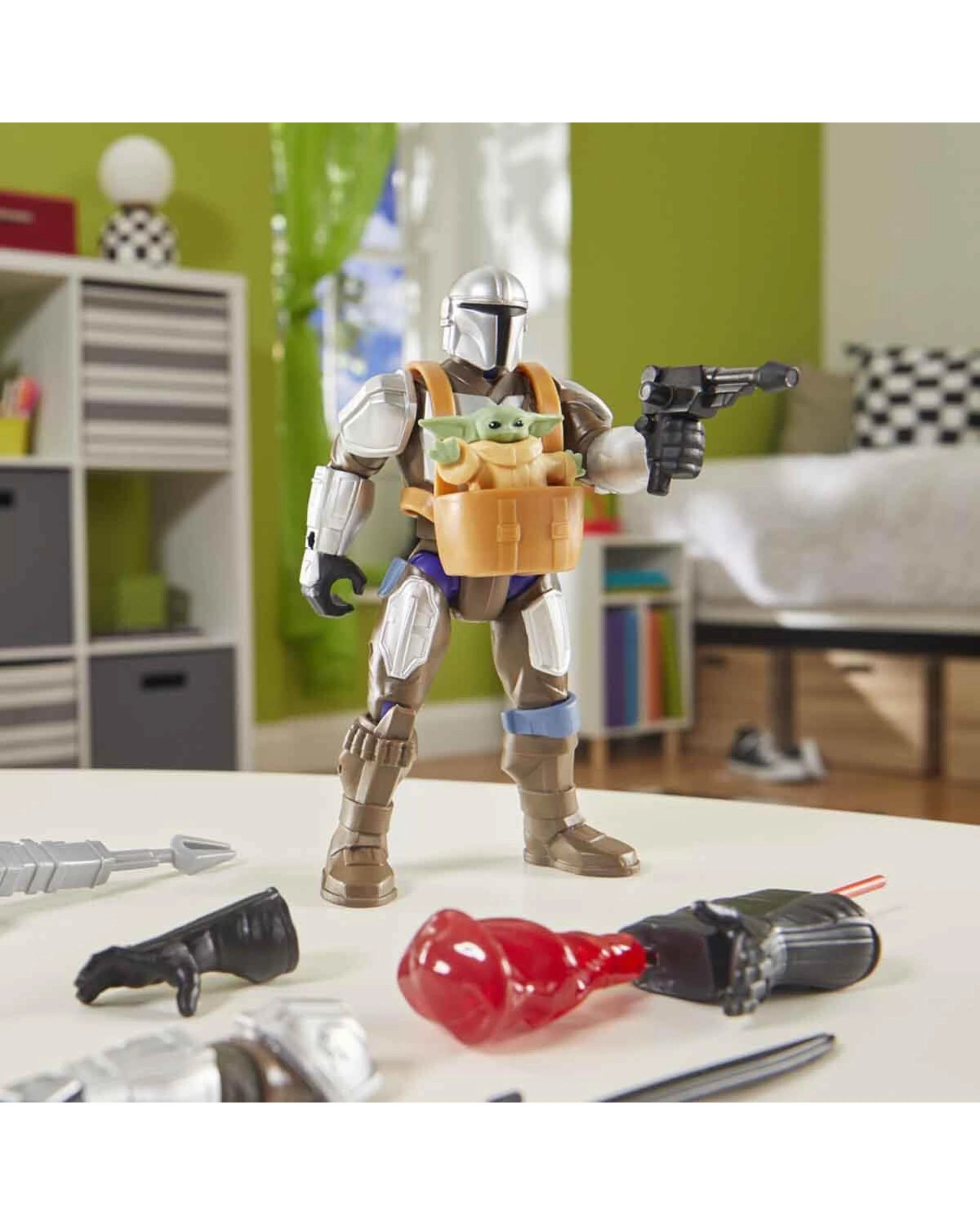 5 MixMashers Star Wars Deluxe The Mandalorian and Grogu Action Figure, 5 of 7