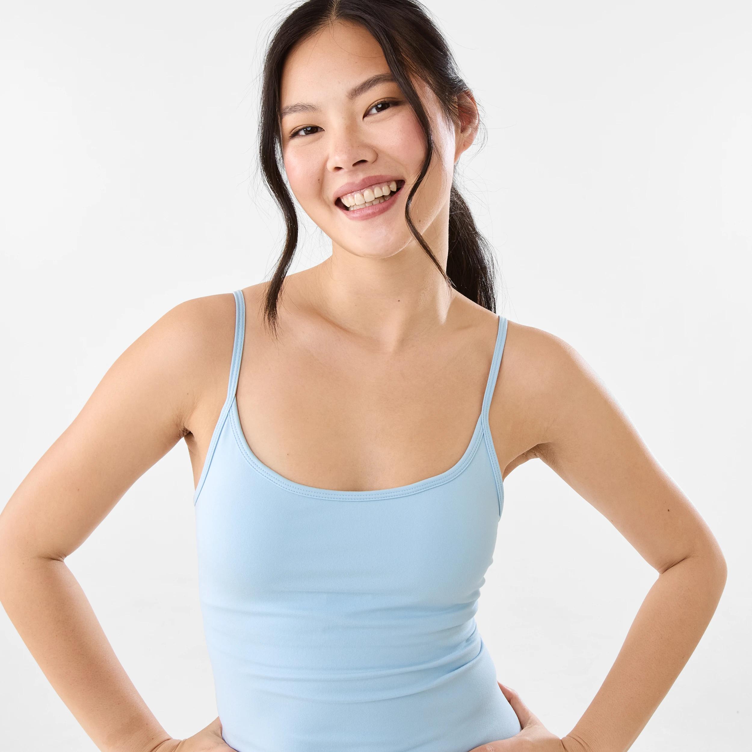 5 Active Womens Ultrasoft Shelf Tank SPINDLE BLUE, 5 of 10
