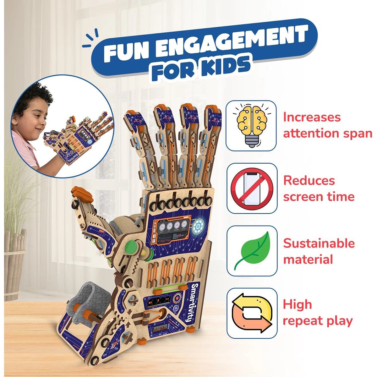 Smartivity Mechanical Hand - Kmart