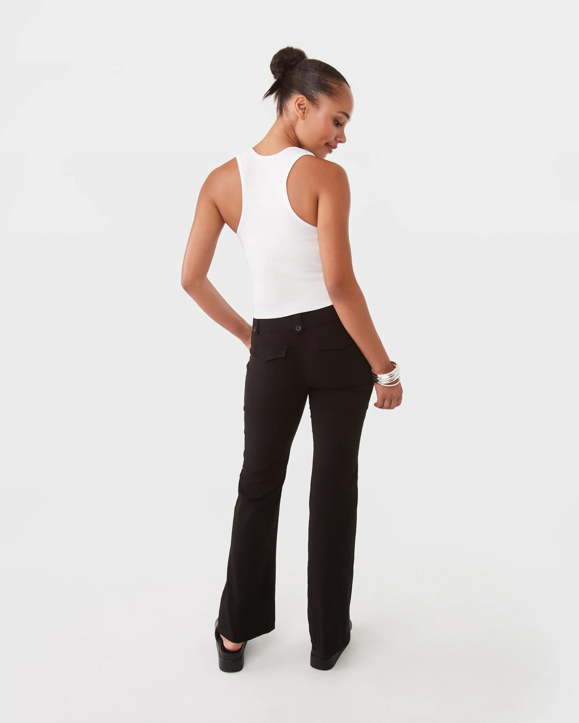 4 True Knit Scoop Racer Back Tank Snw White, 4 of 10