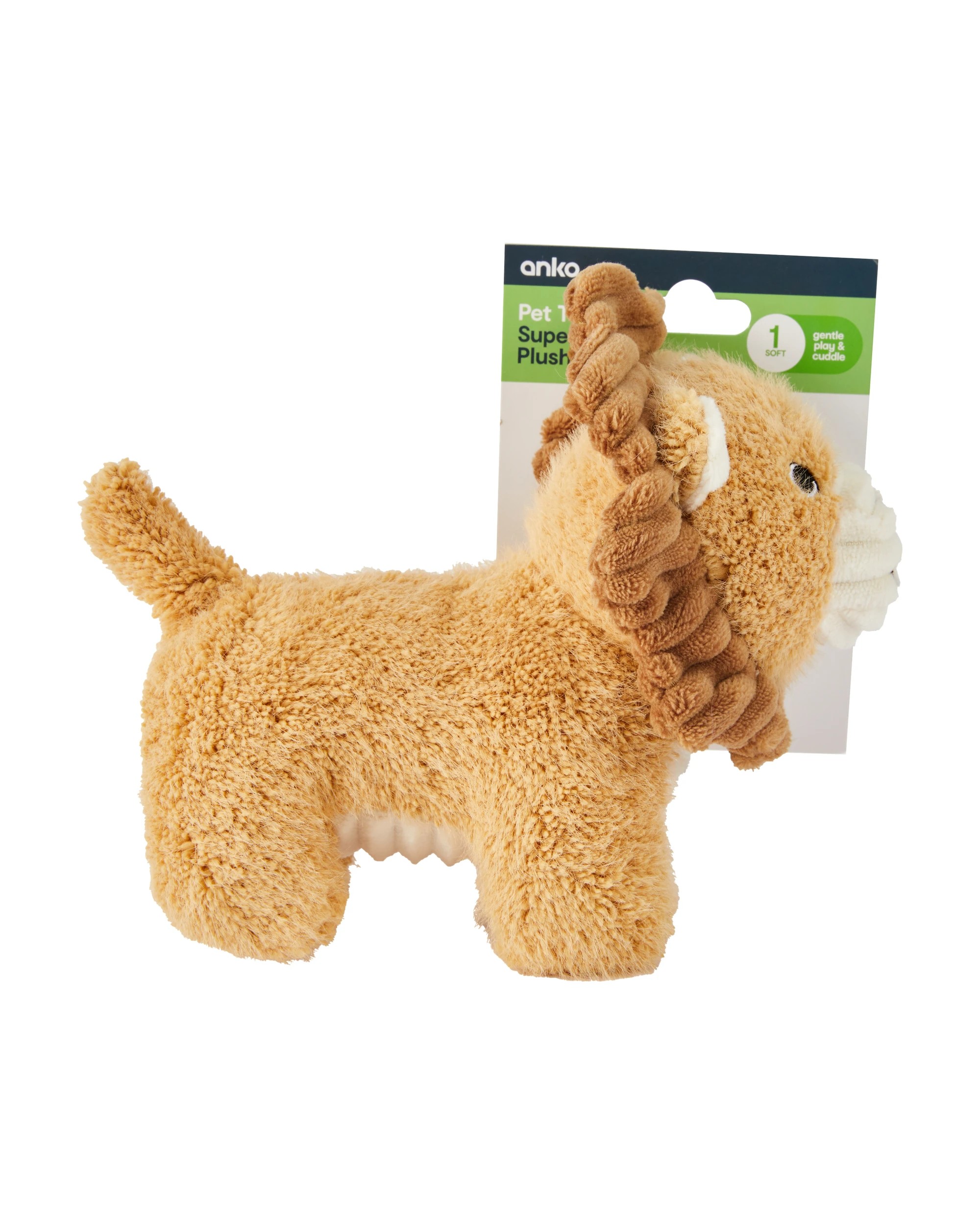 4 Pet Toy Super Soft Plush - Lion, 4 of 4
