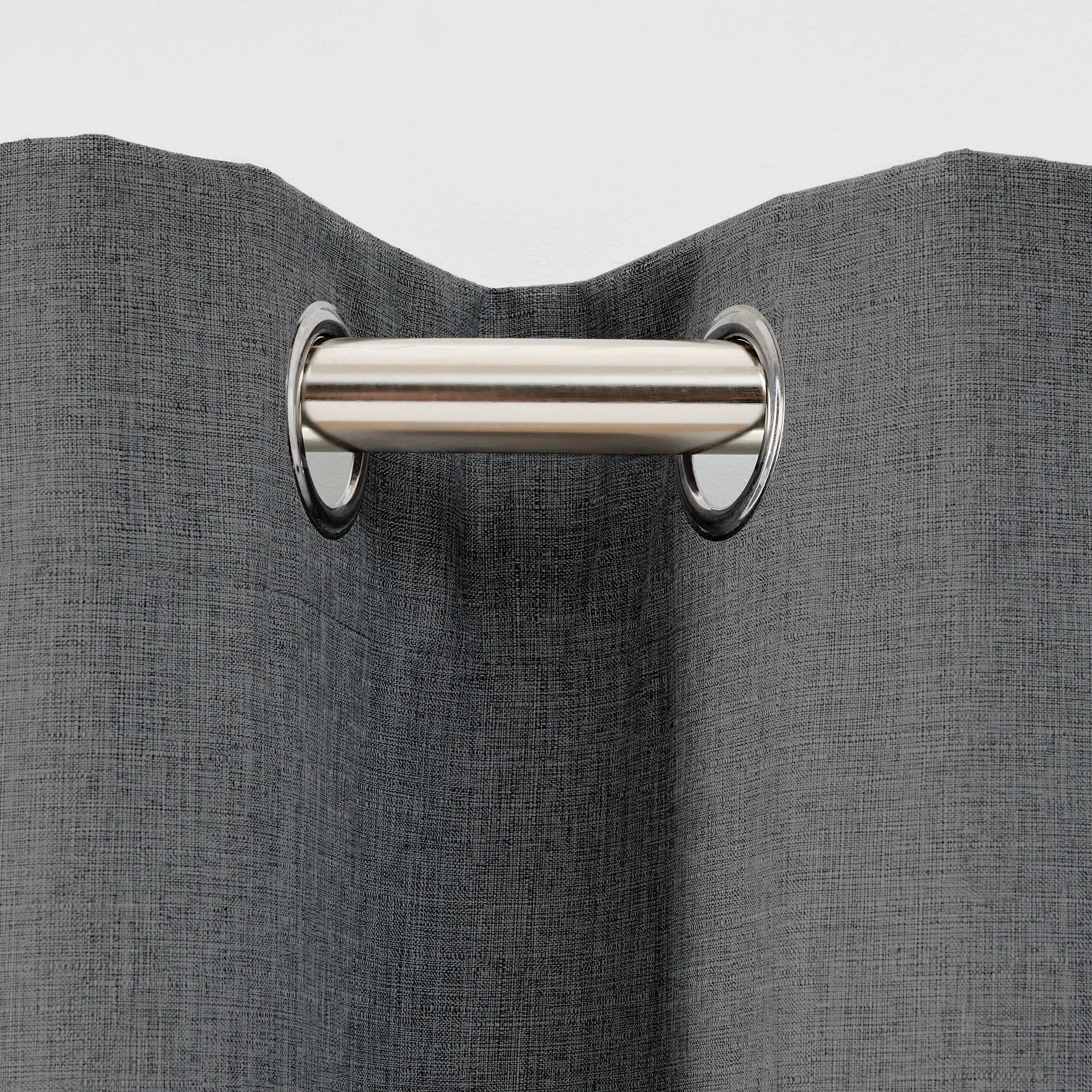 3 Monaco Long Curtain - Pepper - 140cm x 250cm, 3 of 5