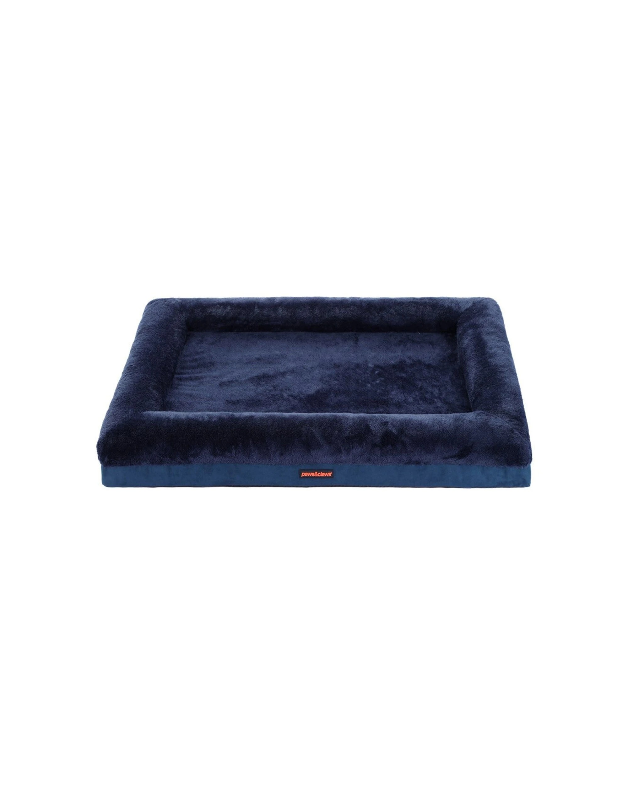 2 Paws And Claws Winston Orthopaedic Foam Walled Pet Bed Large Navy 103x76cm
 - Blue, 2 of 6