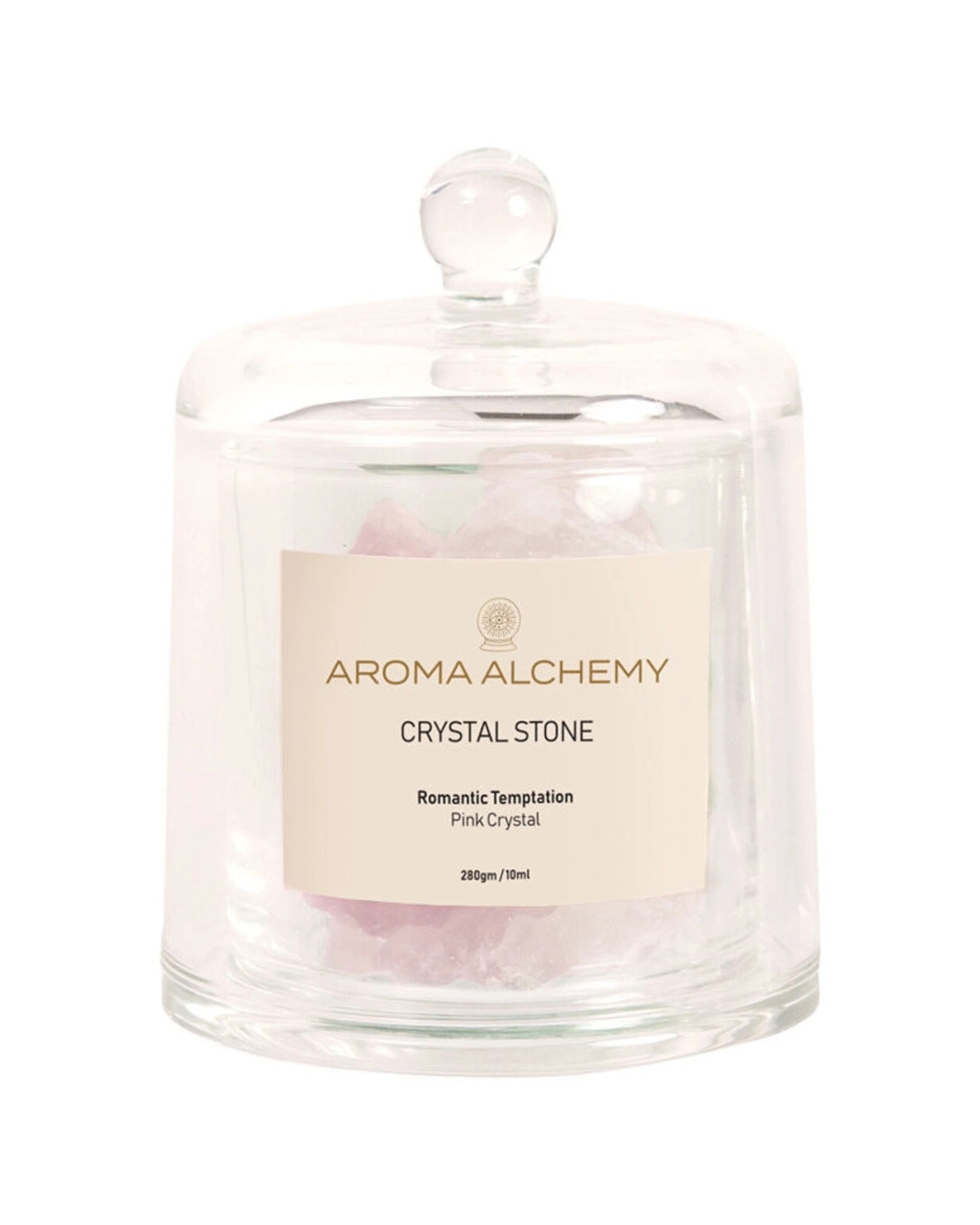 1 Pure Spa Aroma Stones Romantic Temptation Crystal Stones Aromatherapy 10ml - Pink, 1 of 2