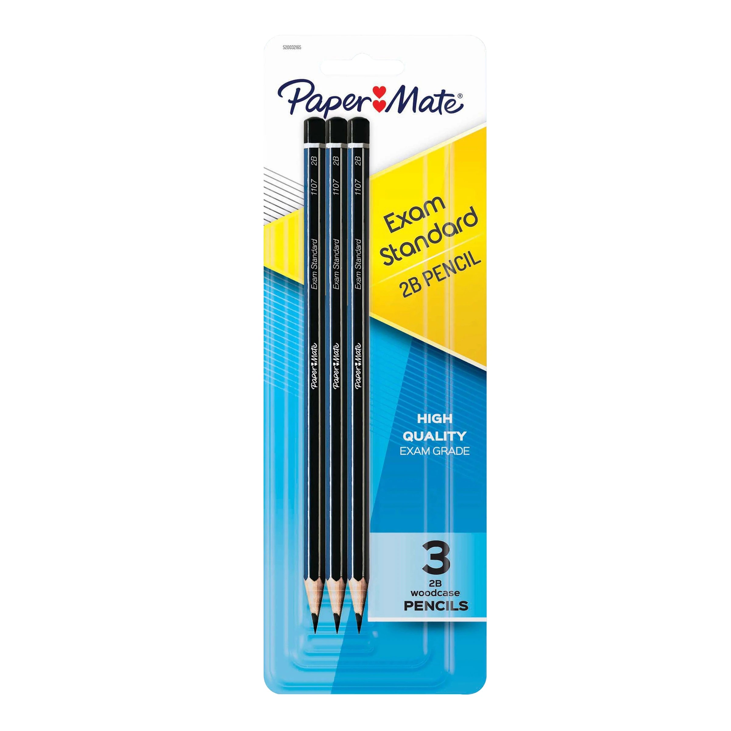 1 3 Pack Paper Mate Woodcase 2B Pencils, 1 of 3