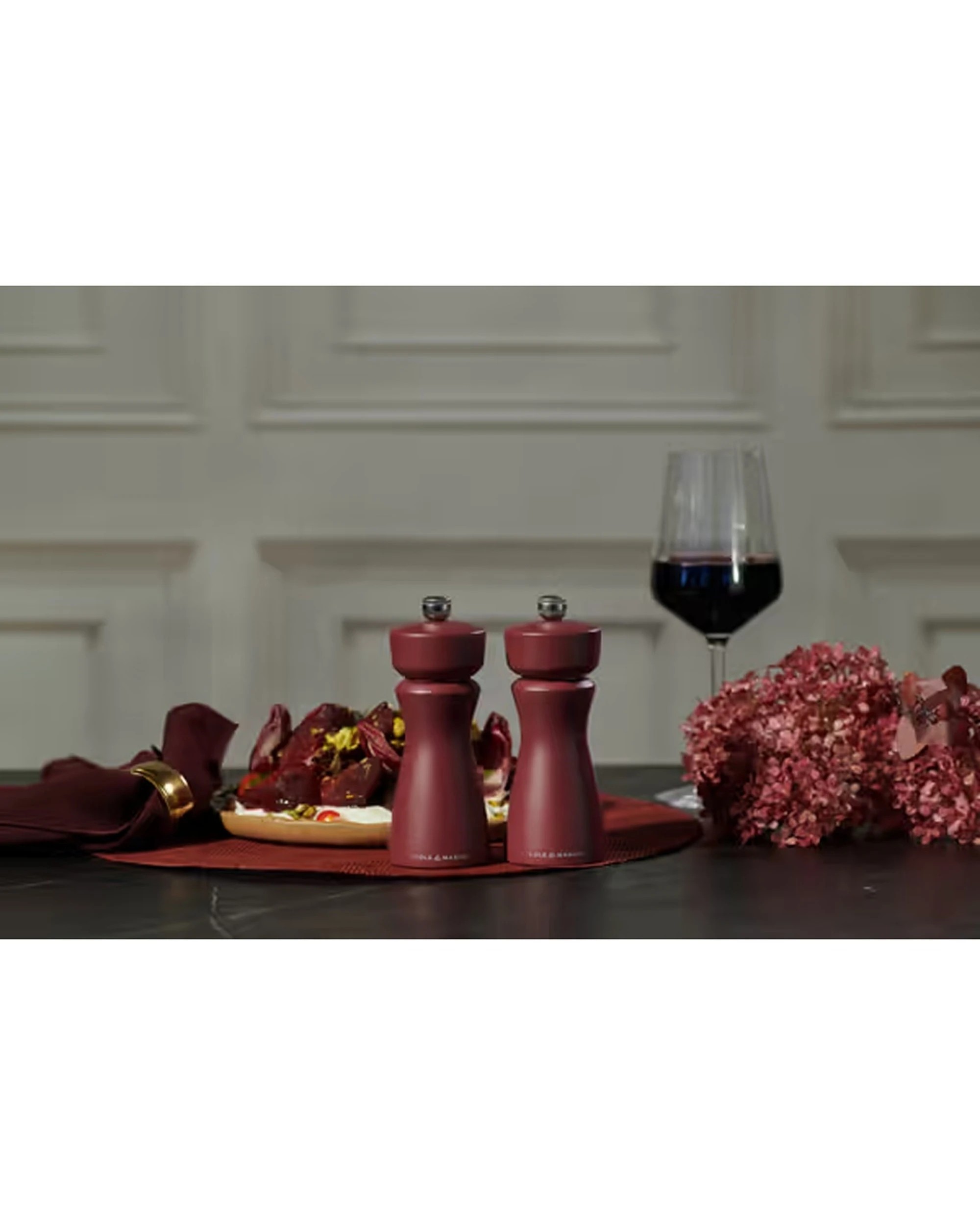 5 Cole & Mason Kenton Ceramic 150mm Salt Or Pepper Mill Dual-Use Sichuan - Red, 5 of 6