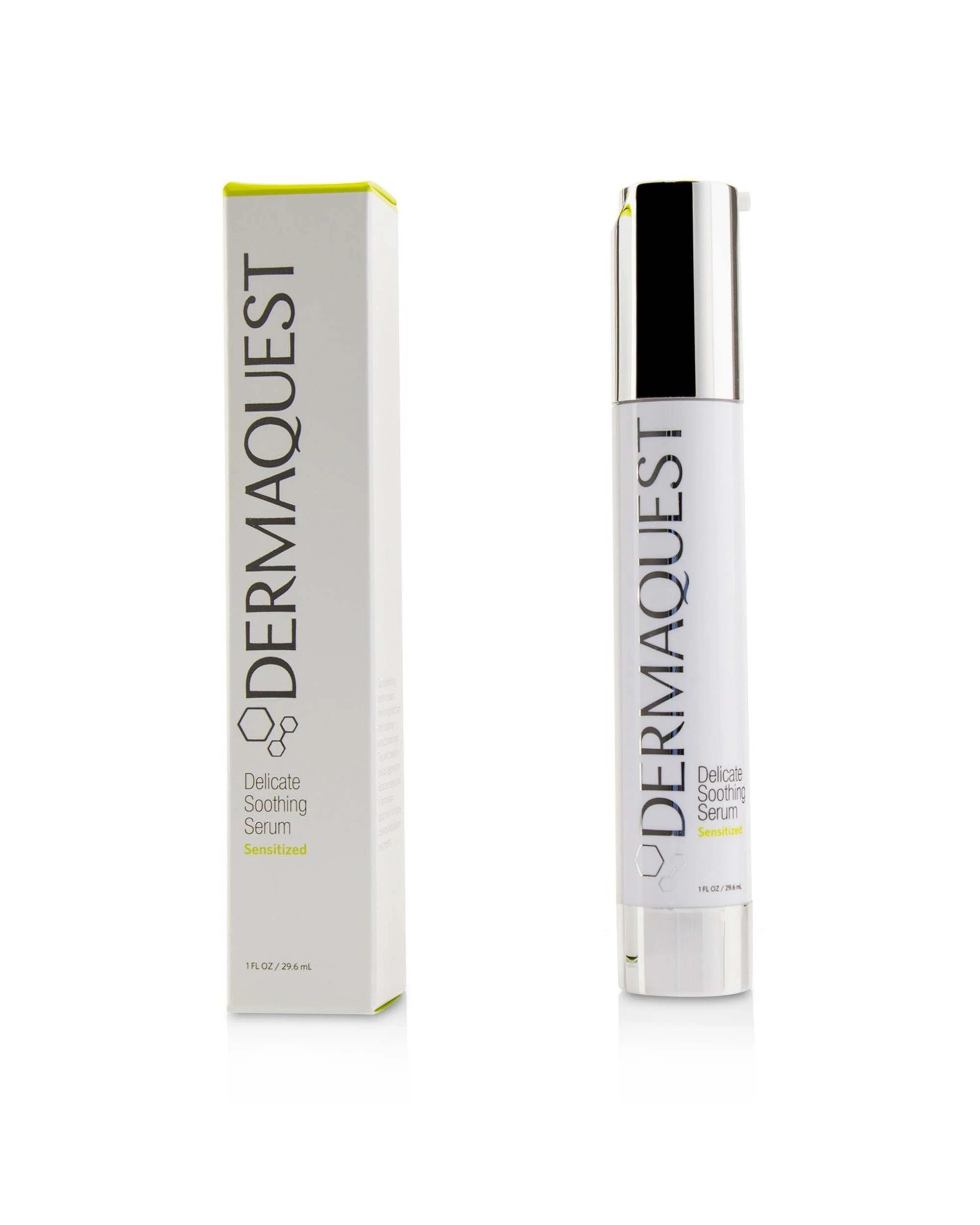 1 DermaQuest Sensitized Delicate Soothing Serum 29.6ml/1oz, 1 of 3