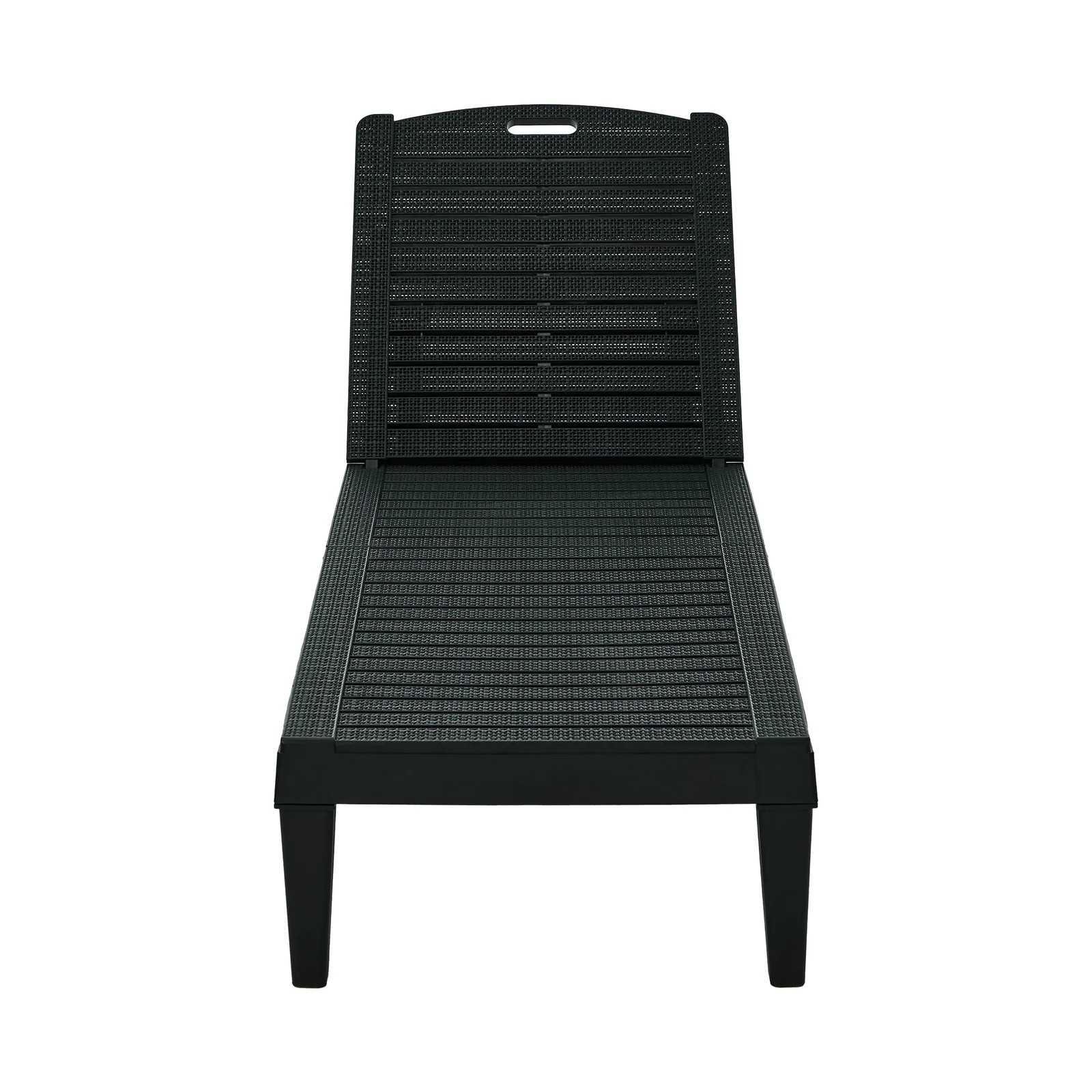 7 Livsip Sun Lounge Adjustable Outdoor Lounger Beach Chair Patio Furniture - Black, 7 of 8