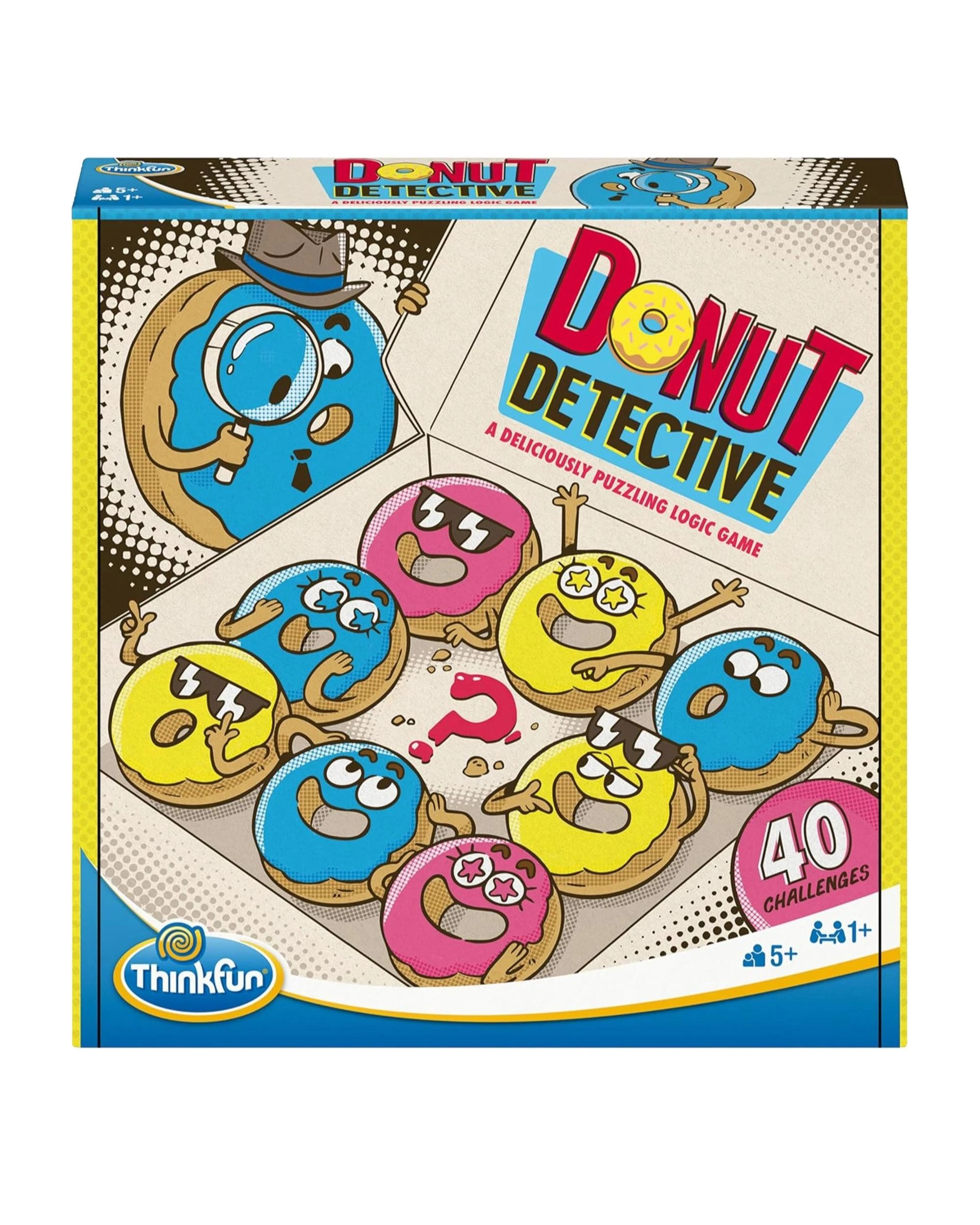 1 ThinkFun Donut Detective Puzzle Game, 1 of 6