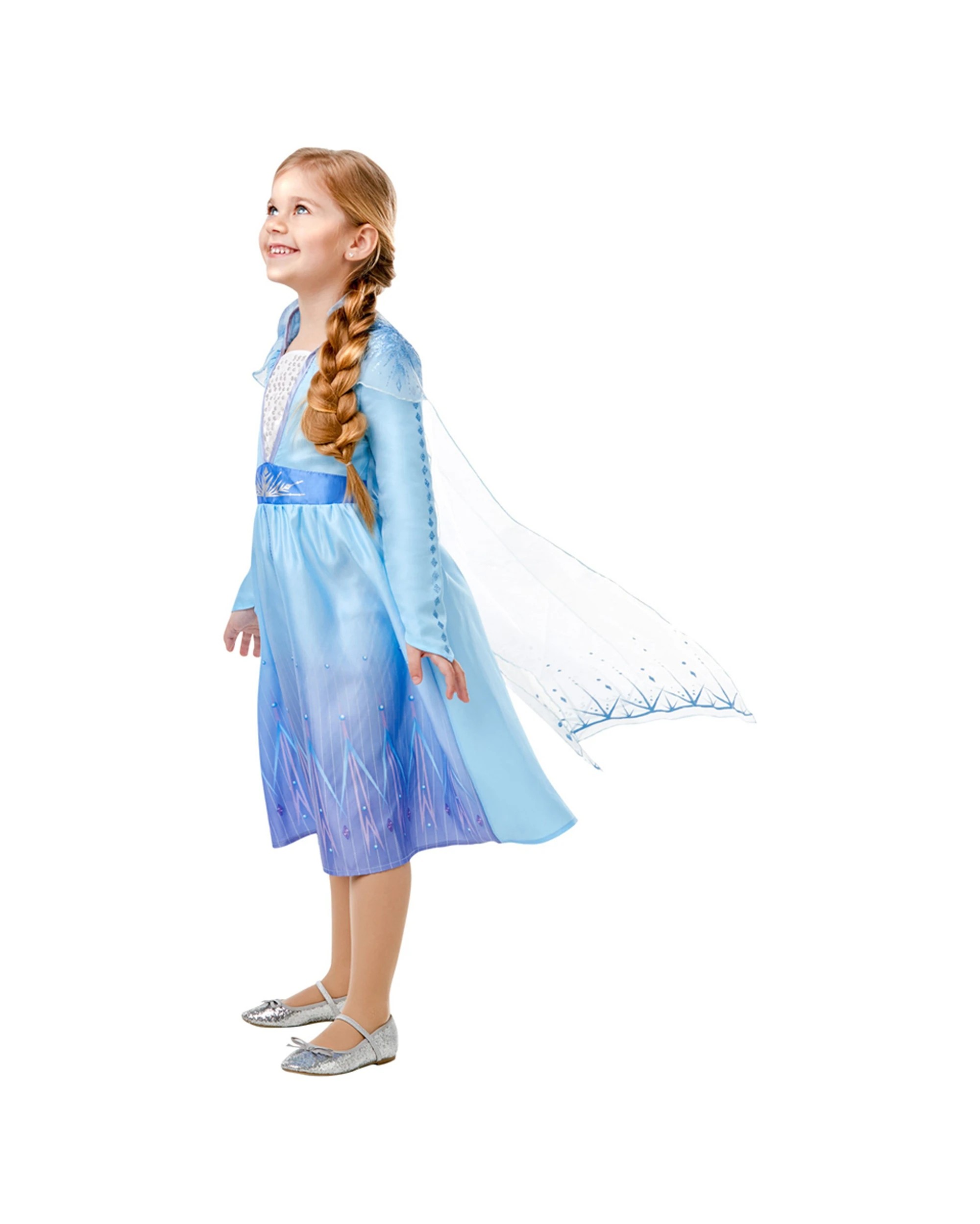 3 Disney Elsa Frozen 2 Classic Costume Party Dress Up Kids - Blue, 3 of 3