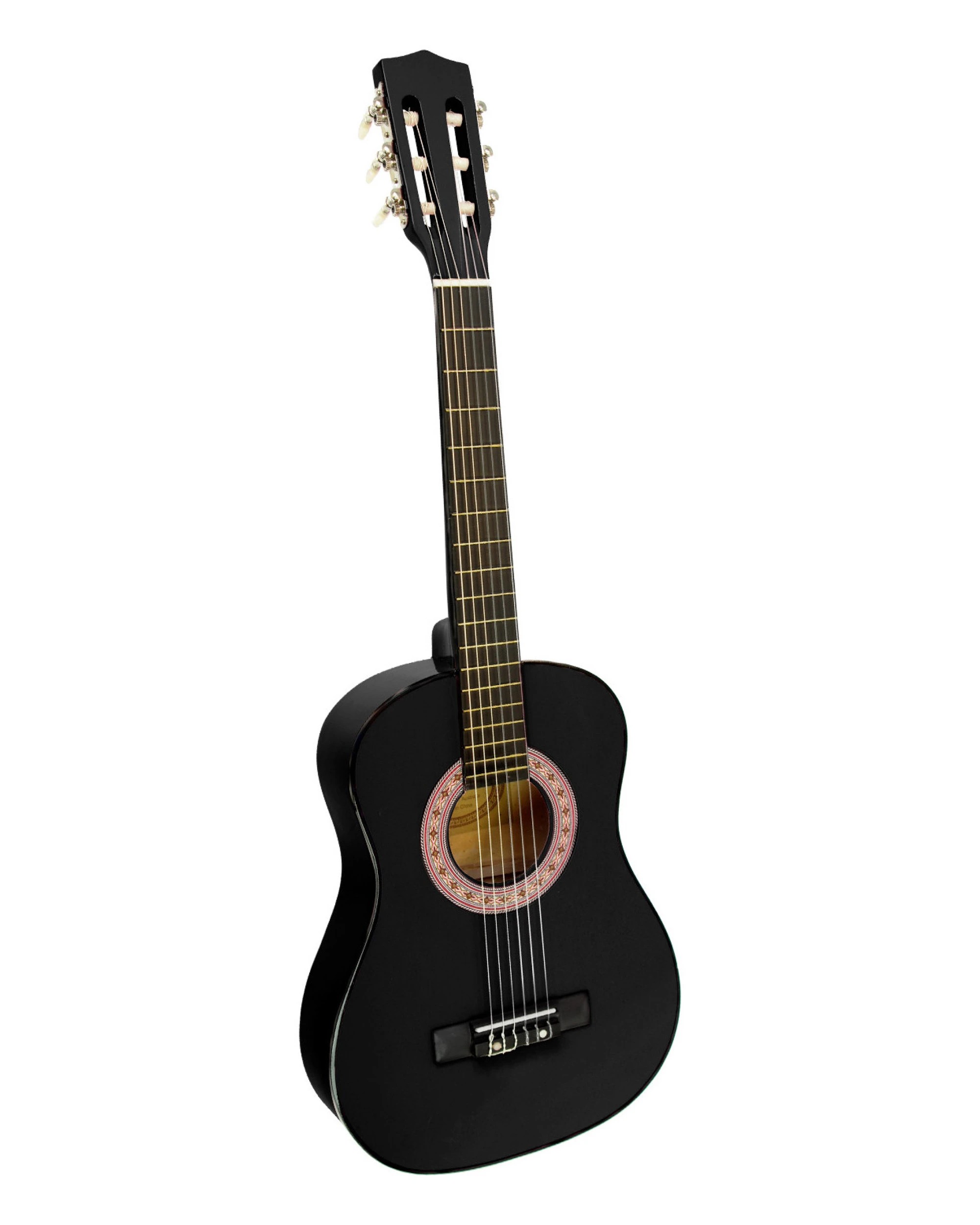 1 Karrera 34in Acoustic Childrens Guitar - Black, 1 of 6
