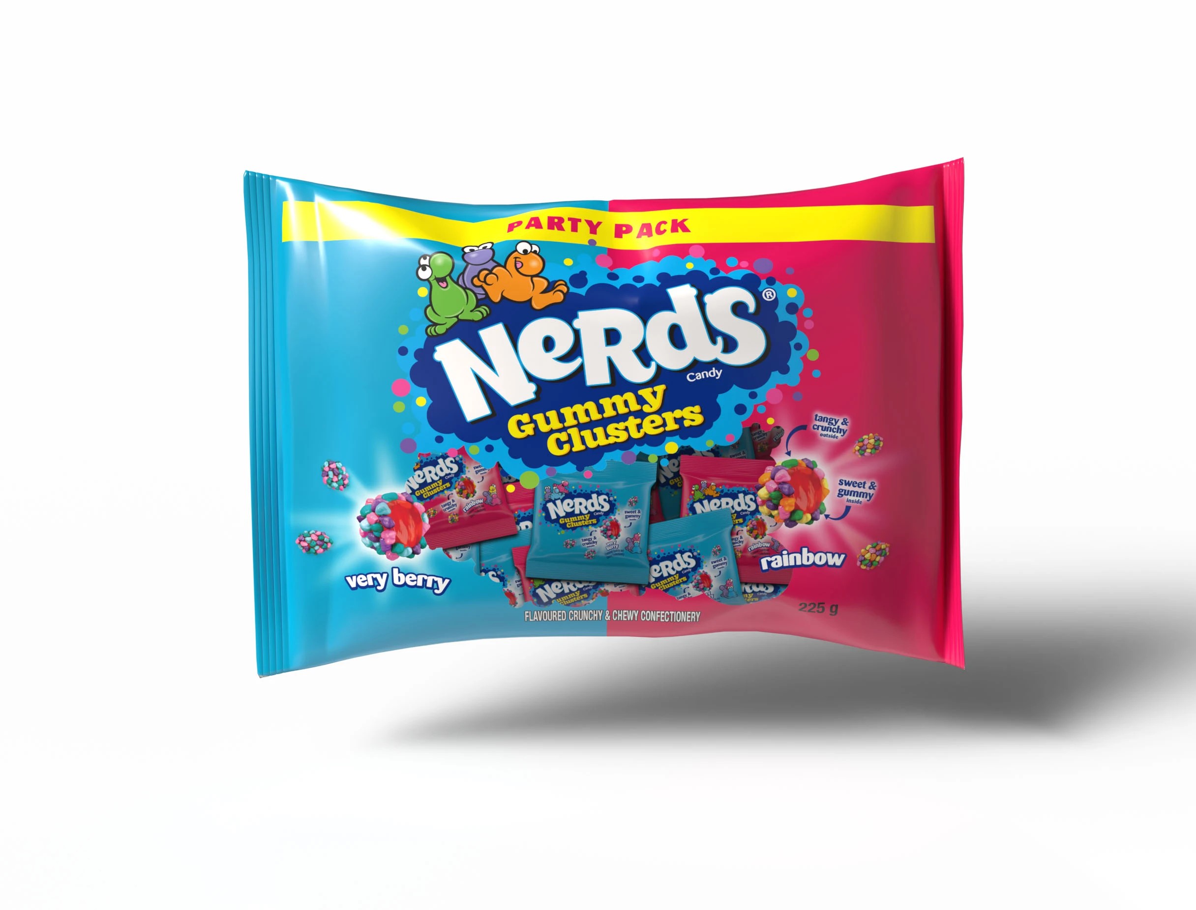 1 Nerds Gummy Clusters Multi Pack 225g, 1 of 2
